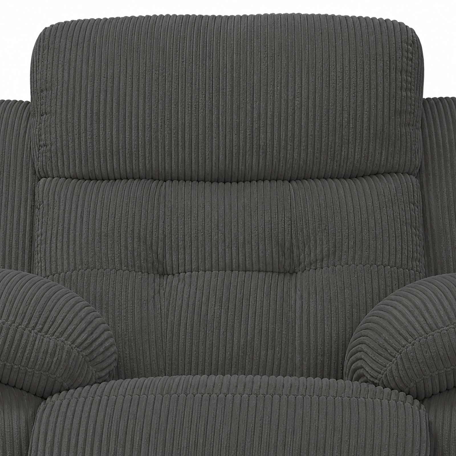 OTTO home Relaxsessel »Lannilis mit Liegefunktion, Fernsehsessel« mit manueller und elektrischer Relaxfunktion, anthrazit