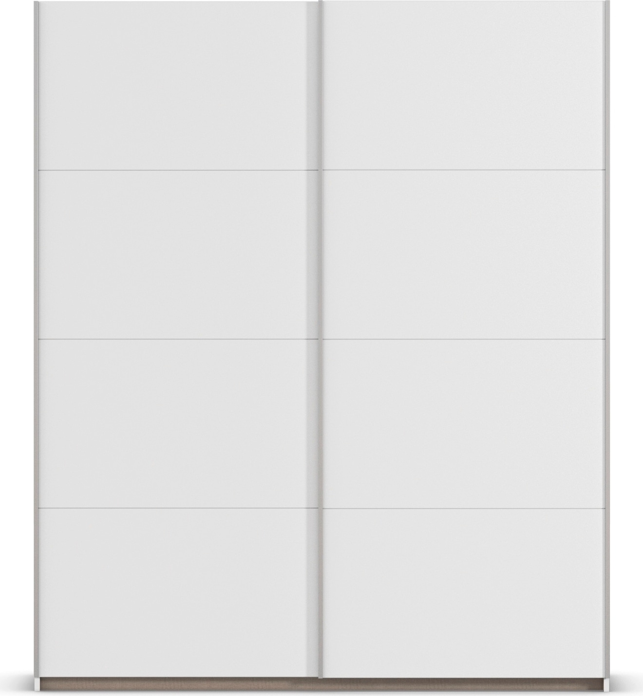 rauch Schwebetürenschrank »Kleiderschrank Schrank Garderobe Schlafzimmerschrank OXFORD«, (in 3 verschiedenen Ausstattungen BASIC/CLASSIC/PREMIUM), mit Griffleisten aus Metall, auch für kleinere Räume MADE IN GERMANY