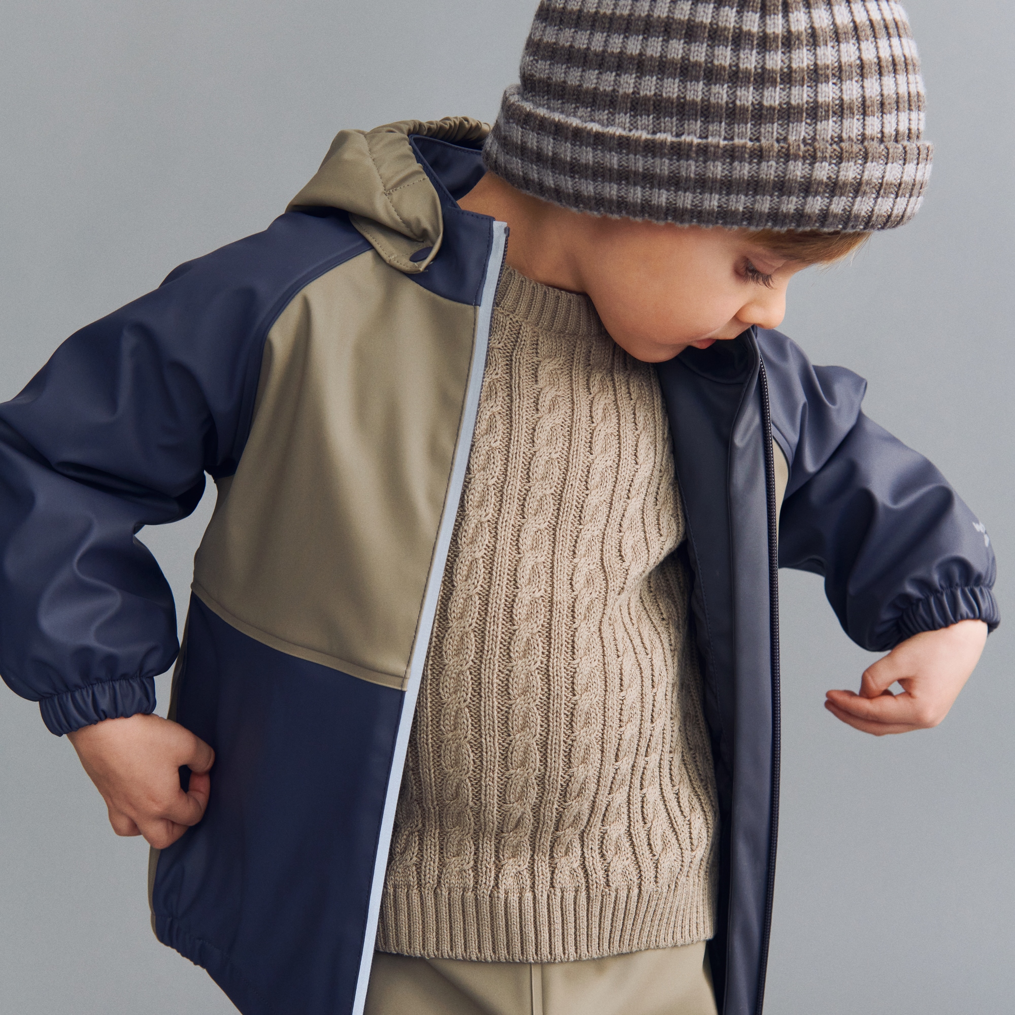 WHEAT Strickpullover »Knit Pullover L/S Oliver« Reine Baumwolle