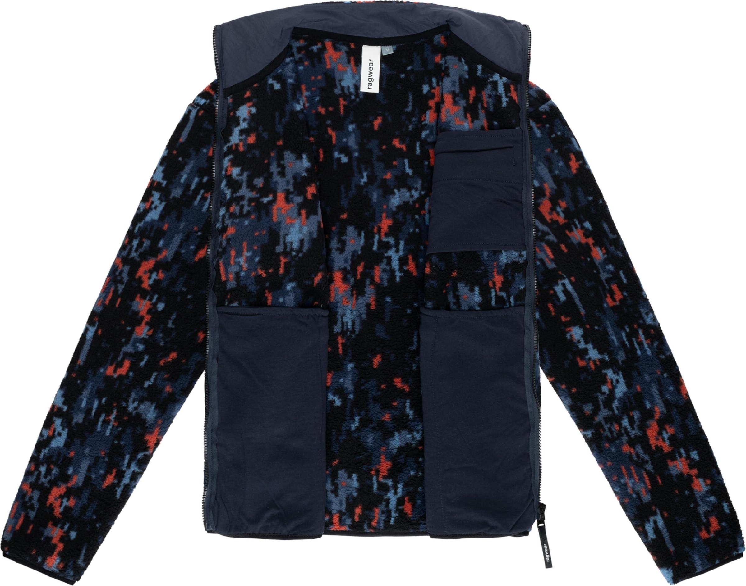 Ragwear Kapuzensweatjacke »Fleecejacke Tawon Print«
