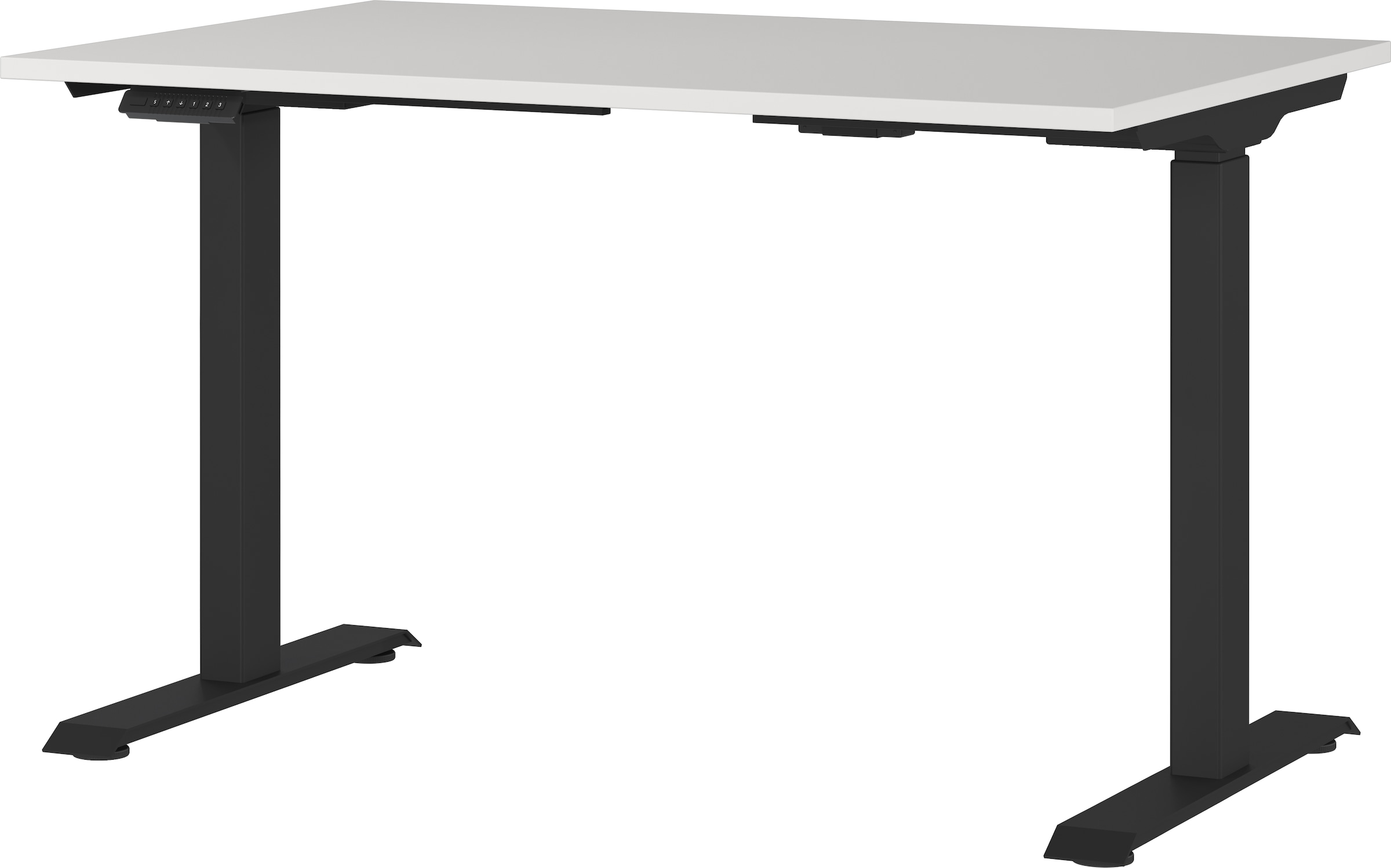 GERMANIA Schreibtisch »GW-Agenda elektrisch höhenverstellbar (72-120 cm)« mit Memory-Funktion & USB-Ladestation, verschiedenen Breiten
