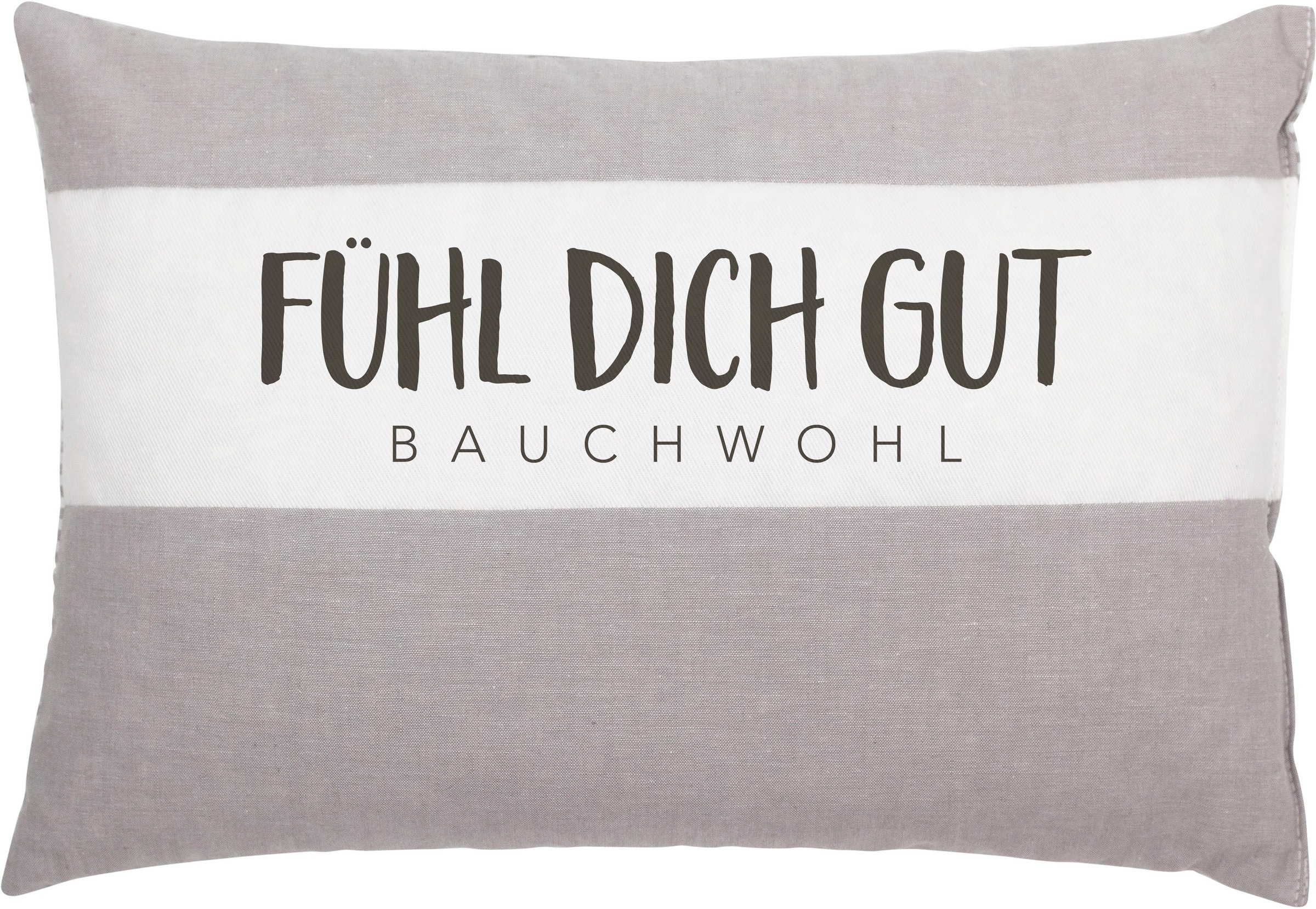 Herbalind Wärmekissen »Fühl dich gut Bauchwohl 5022« Bauchwohlkissen in grau