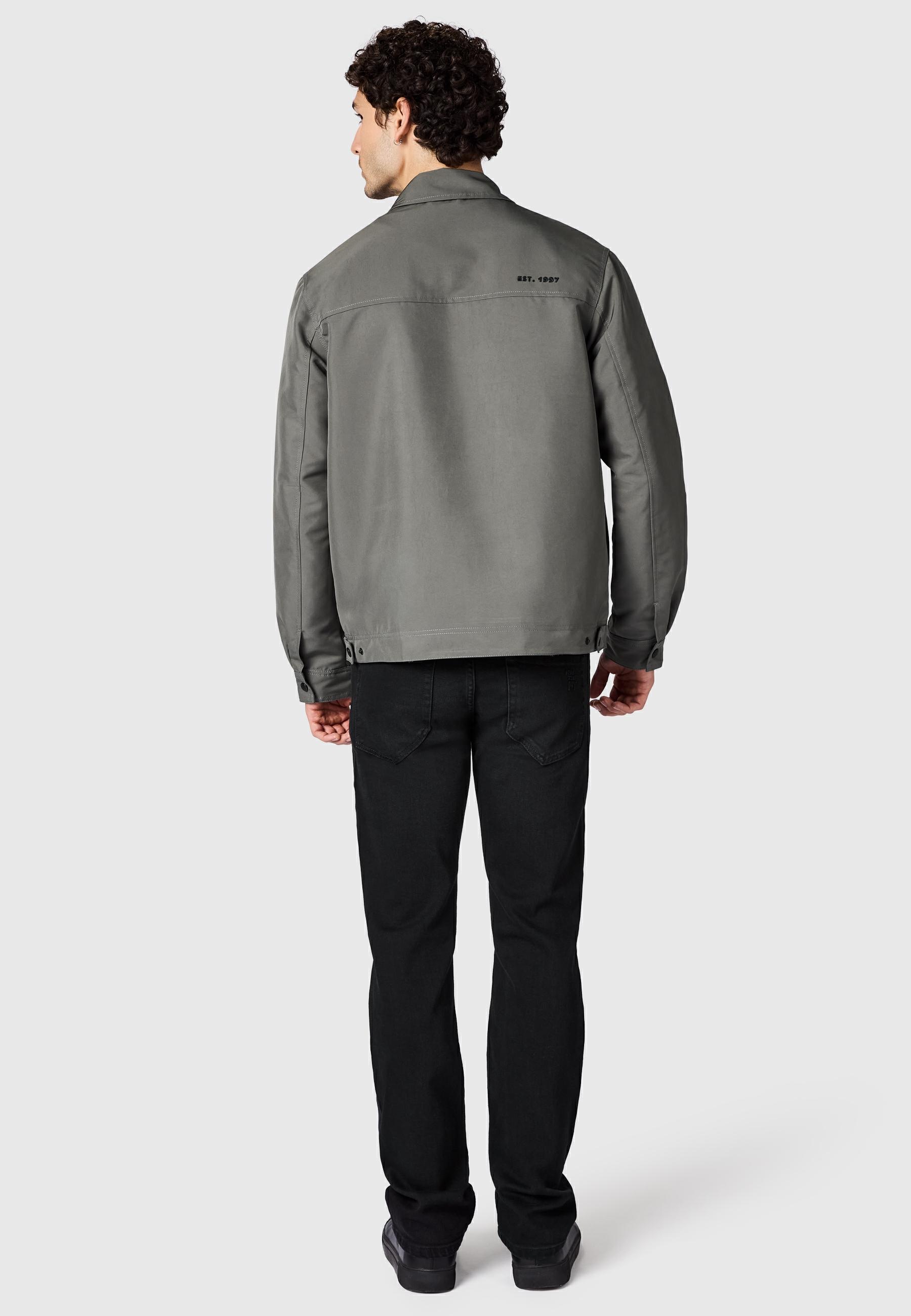 Ragwear Hemdjacke »Outdoorjacke Dyphner YOUMODO« ohne Kapuze Wasserabweisende Übergangsjacke mit Hemdkragen
