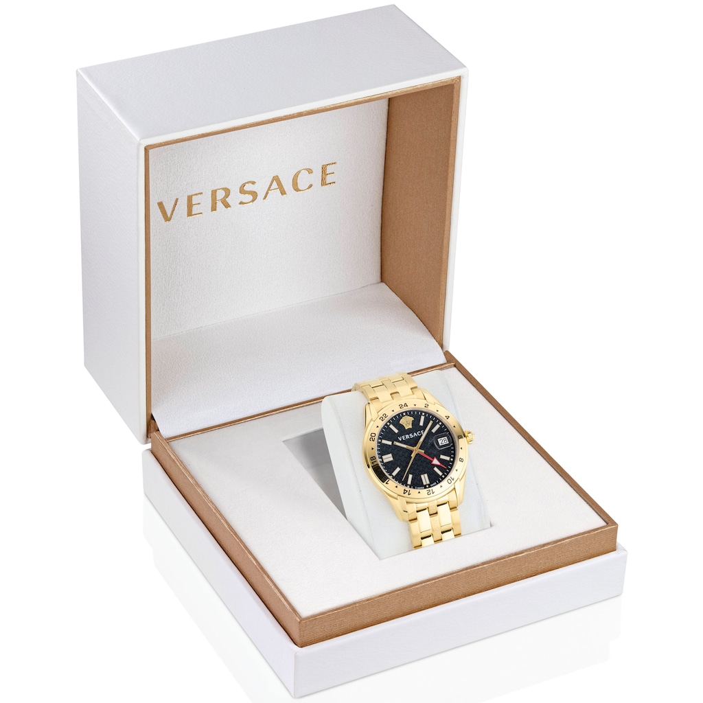 Versace Quarzuhr »GRECA TIME GMT, VE7C00723«