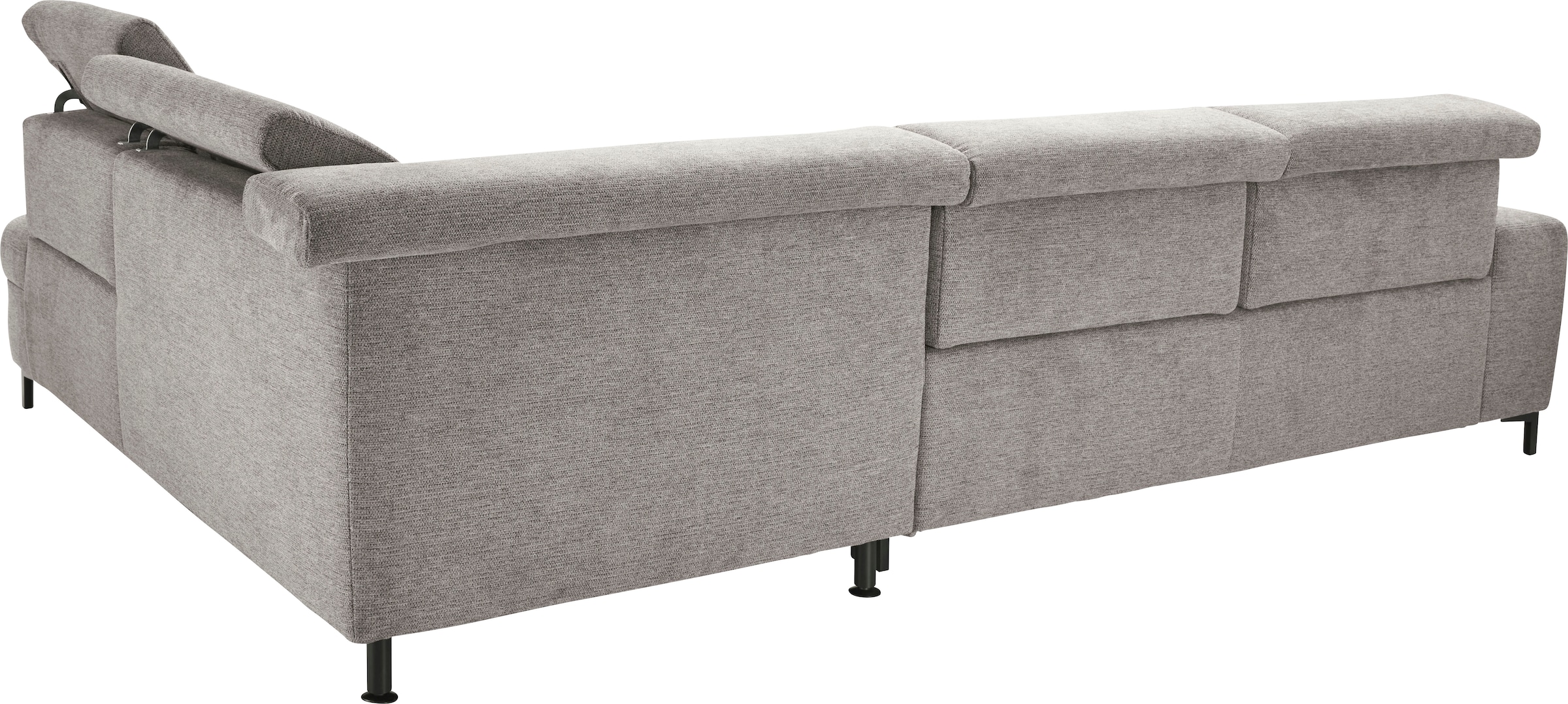 set one by Musterring Ecksofa Kaltschaumpolsterung, Flachgewebe, whlw. mit Funktionen, Sitzhöhe 49