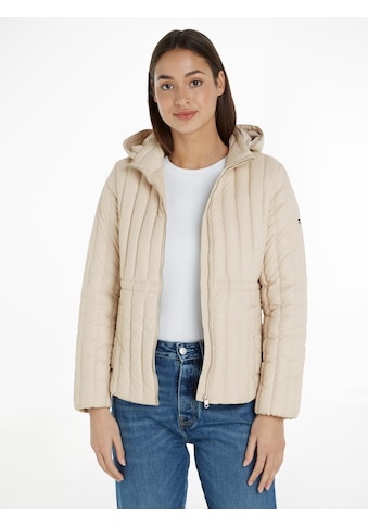 Daunenjacke »FEMININE LW DOWN JACKET«, mit Kapuze