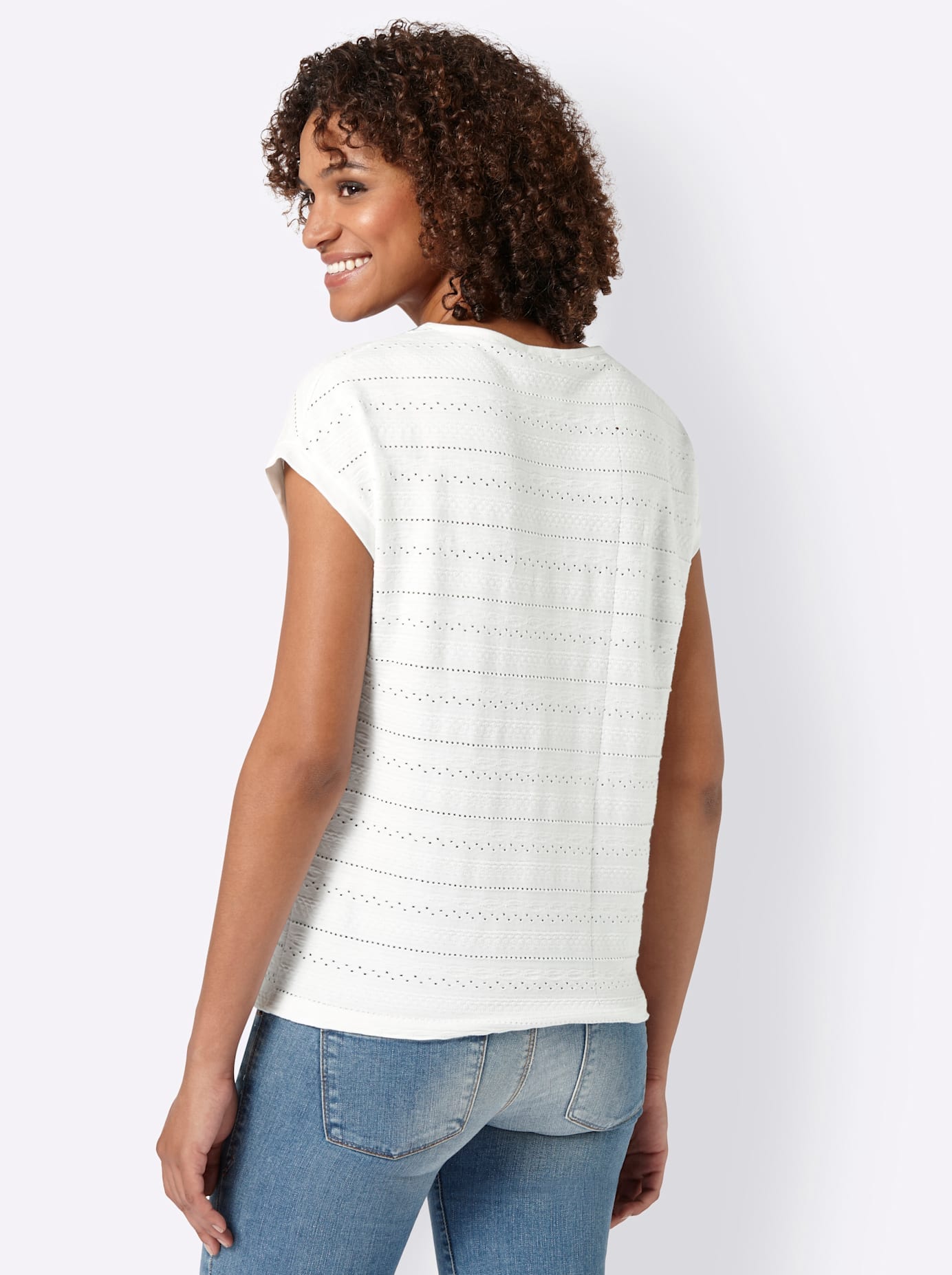 Casual Looks Kurzarmshirt »Shirt«, (1 tlg.)