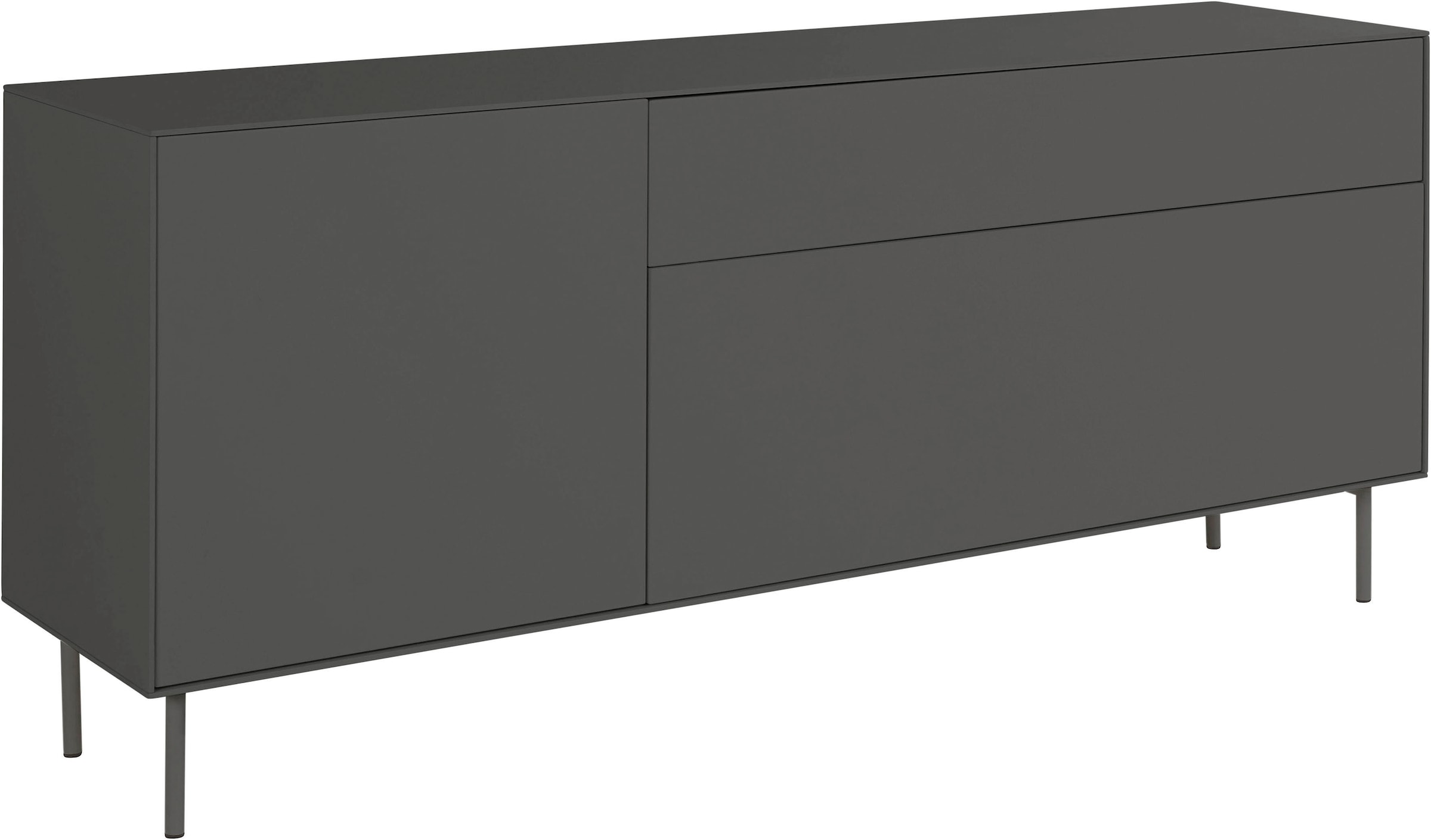LeGer Home by Lena Gercke Lowboard »Essentials«, Breite: 167 cm, MDF lackiert, Push-to-open-Funktion