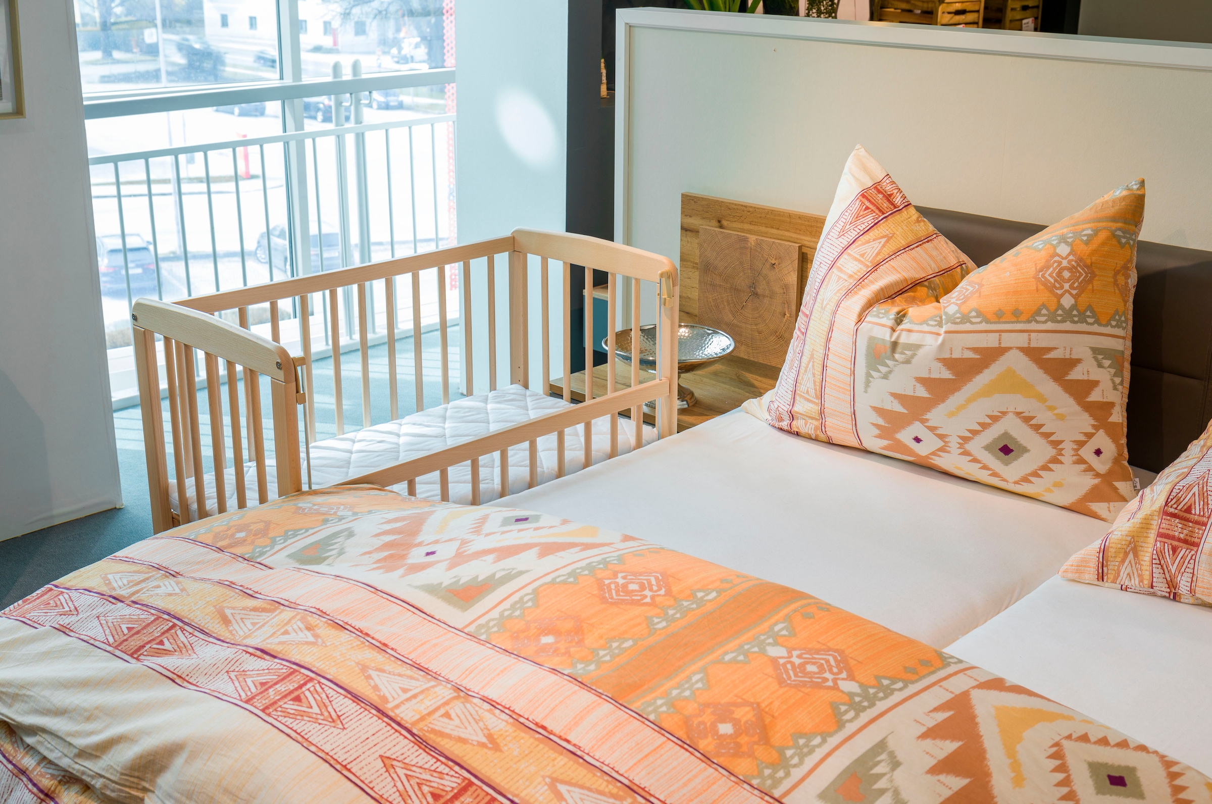 Fillikid Beistellbett »Nino«, inkl. Matratze; Made in Europe