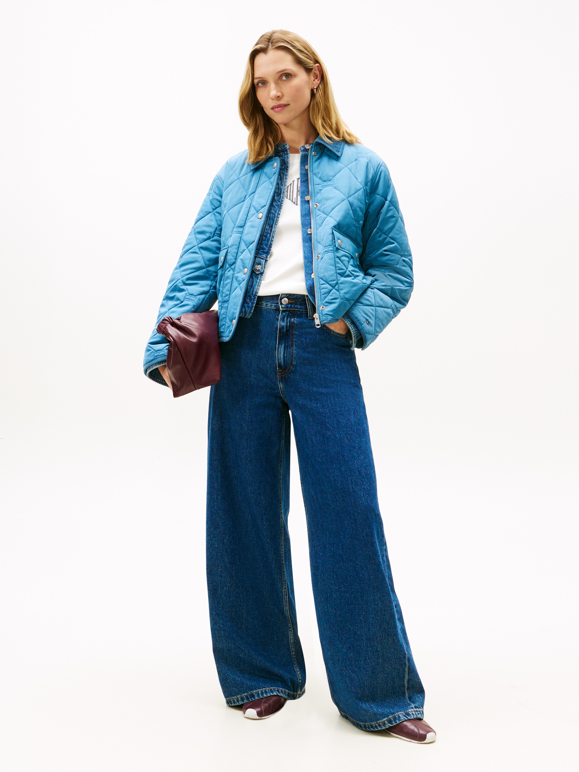 Tommy Hilfiger Steppjacke »PADDED FLAG QUILTED JACKET«