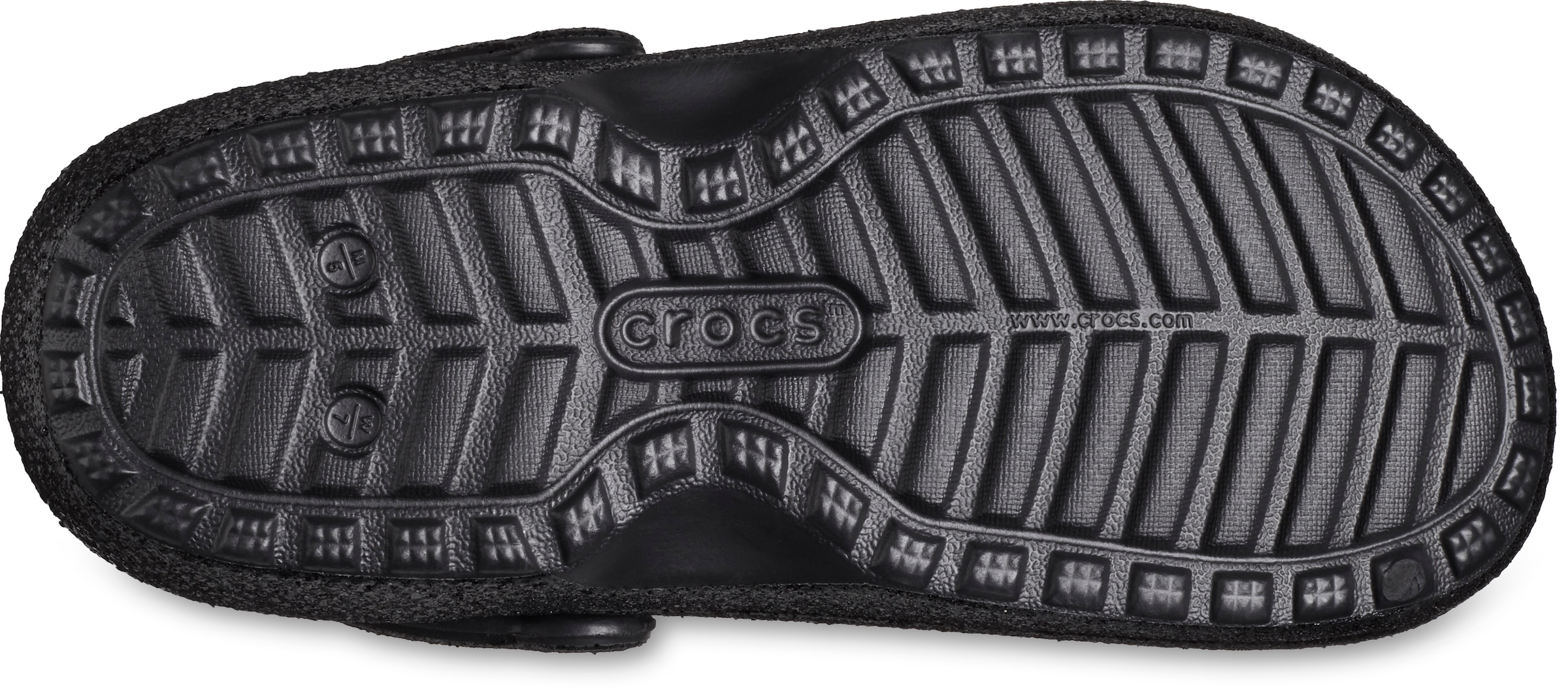 Crocs Clog »Classic Glitter Lined Clog«, für Drinnen und Draußen