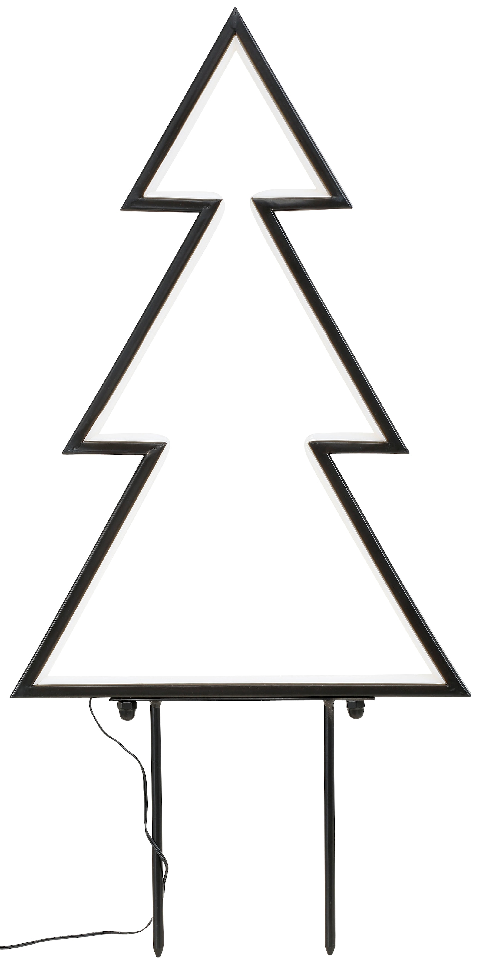 LED Baum »Tanne«, 180 flammig-flammig, aus Kunststoff und Metall, Weihnachtsdeko aussen