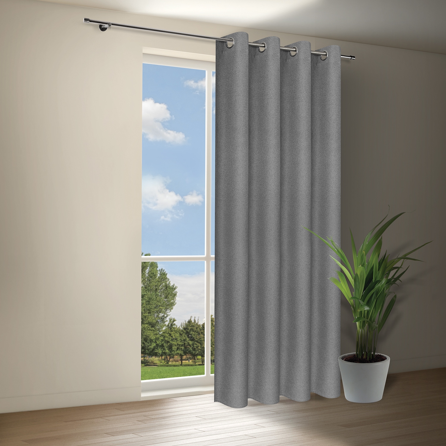 Home Living by Gerster Verdunkelungsvorhang »Carena« Ösen 1 Stk. tlg. SB-Ösenschal Blackout "Carena"