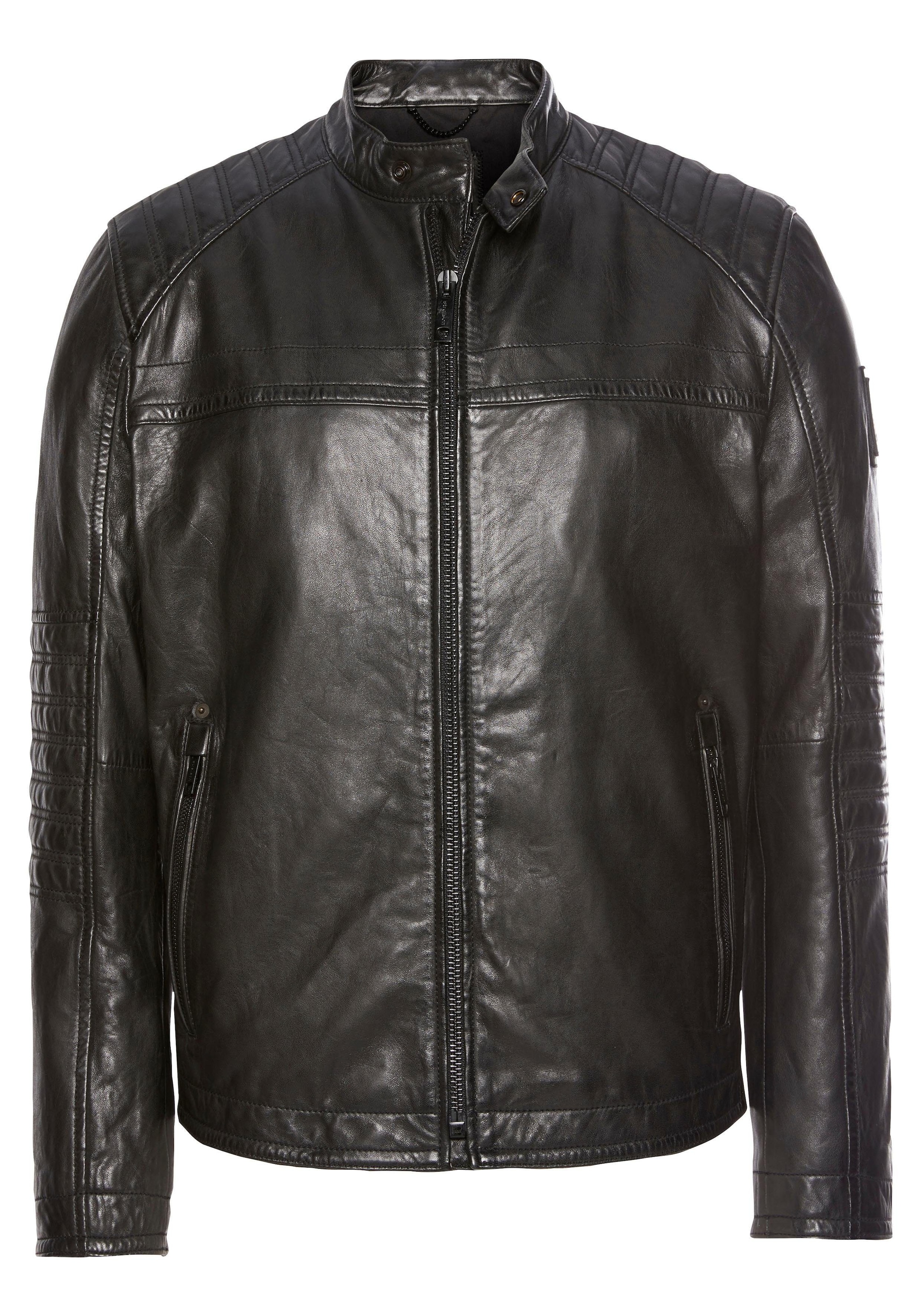 Strellson Lederjacke »Lamb Wellington«, Lammleder