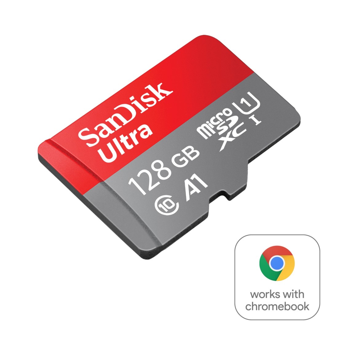 Speicherkarte »microSDXC Ultra, + SD-Adapter für Chromebooks«, (Class 10 140 MB/s...