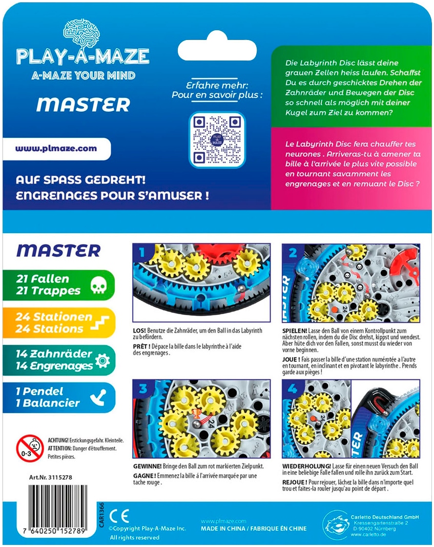 Spiel »Labyrinth Travel Disc Master«