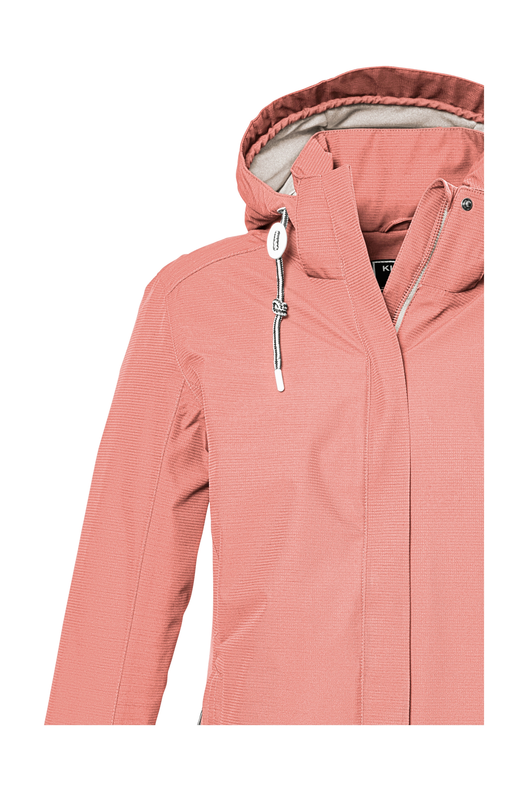 Killtec Outdoorjacke »KOS 61 WMN JCKT« Funktionsjacke: wasser- und winddicht, atmungsaktiv, abnehmbare Kapuze
