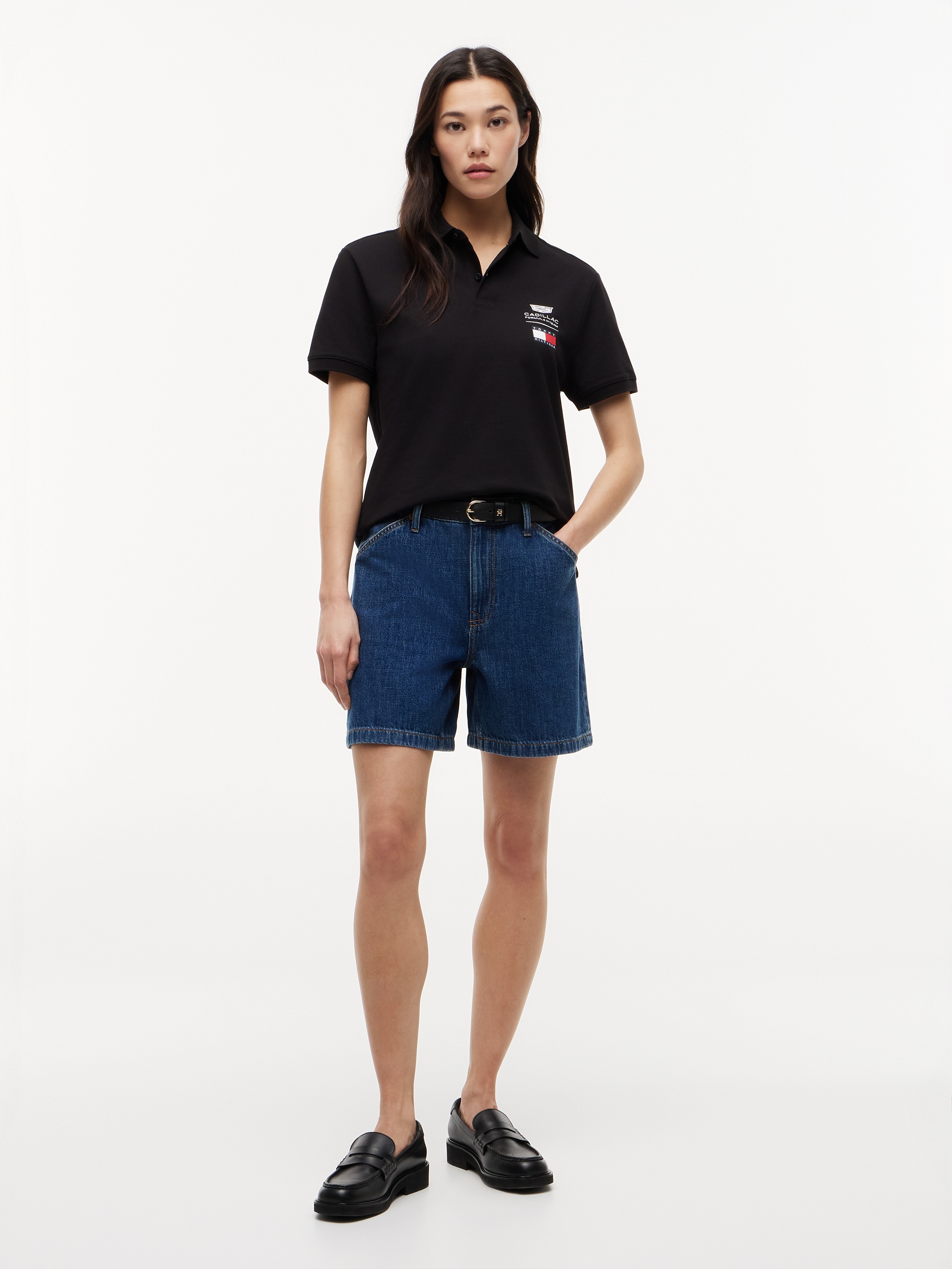 Tommy Hilfiger Poloshirt »TH x Cadillac Formula 1 Team LOGO« Unisex Special Collection Formula1