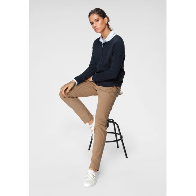 Tommy Hilfiger Damen Heritage Button-up Cardigan Strickjacke