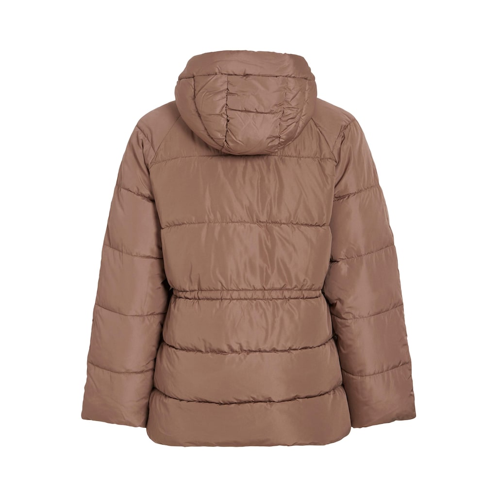 Vila Steppjacke »VILEANA PADDED L/S SHORT JACKET - NOOS«, mit Kapuze