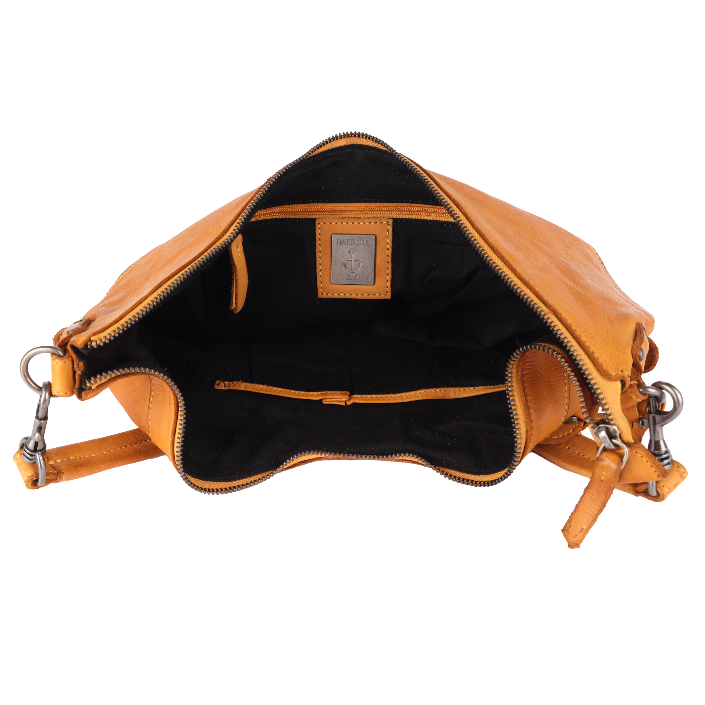 HARBOUR 2nd Hobo »Amar« Umhängetasche, Damen Schultertasche, Tragetasche mit RV-Vordertasche