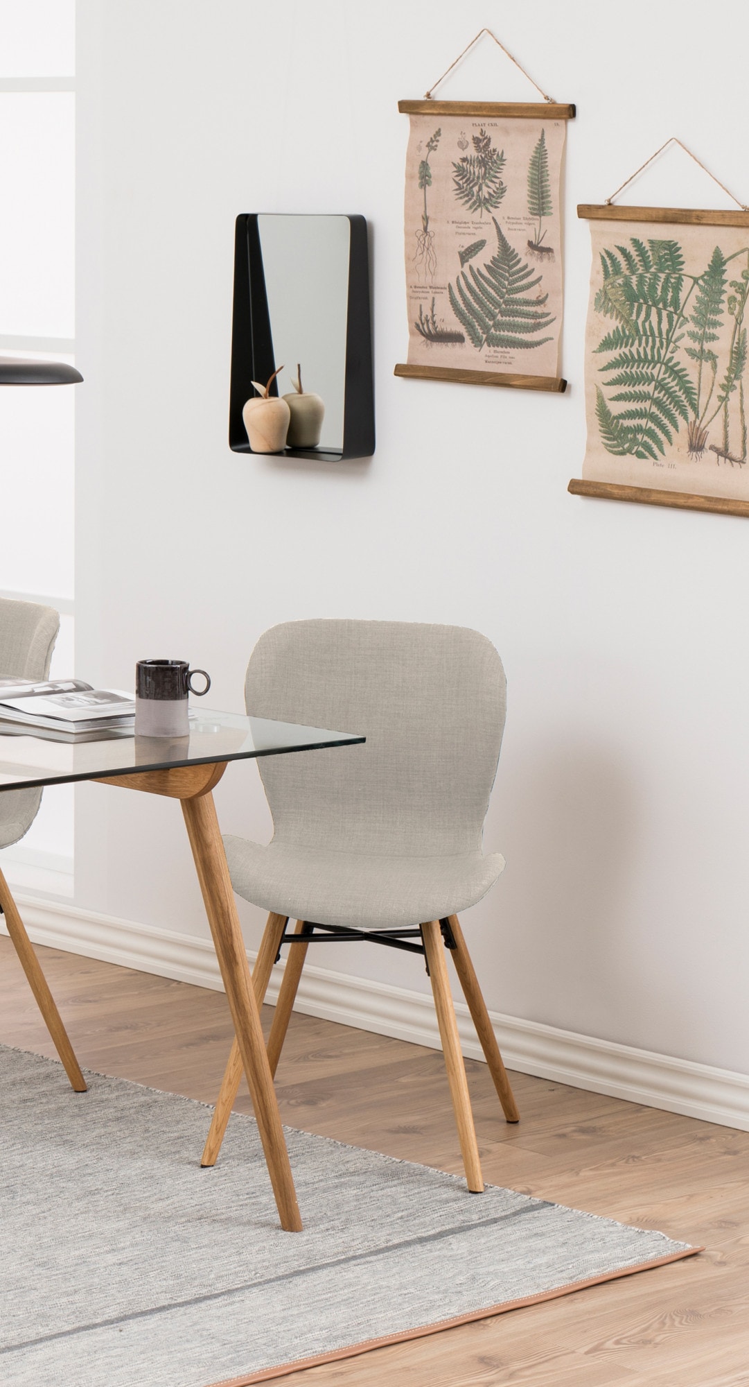 ACTONA GROUP Esszimmerstuhl (Set) 2 Stk. in verschiedenen Bezugsqualitäten