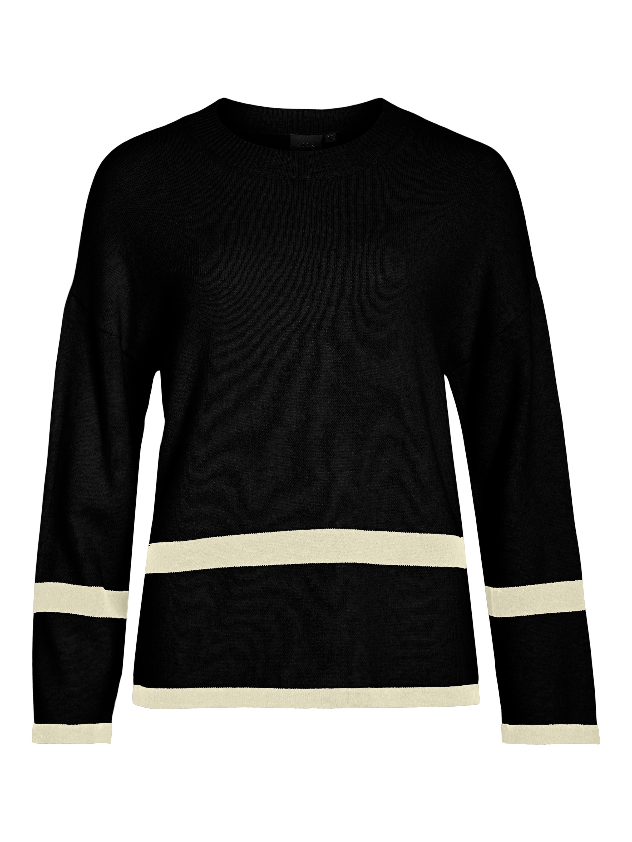 Vila Rundhalspullover »VIRIL O-NECK OVERSIZE L/S KNIT TOP- NOOS«