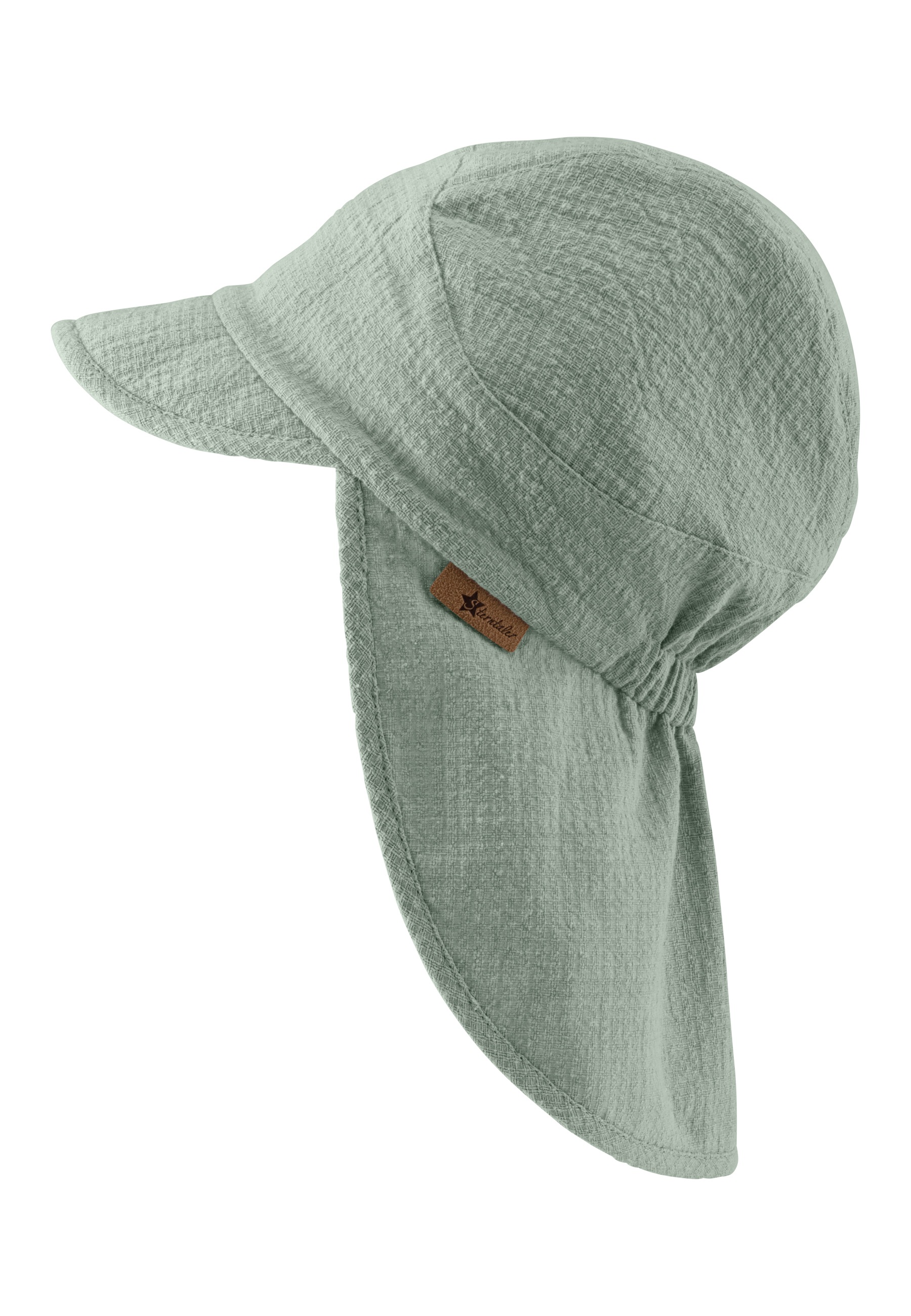 Sterntaler® Schirmmütze »Schirmmütze mit Nackenschutz Struktur«