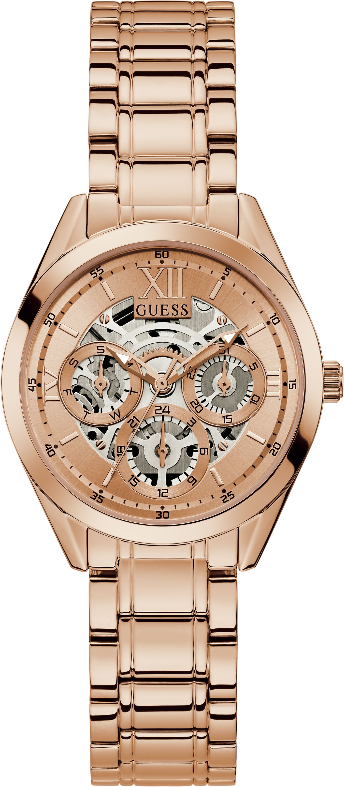 Guess Multifunktionsuhr »CLEAR CUT, GW0253L3« kaufen