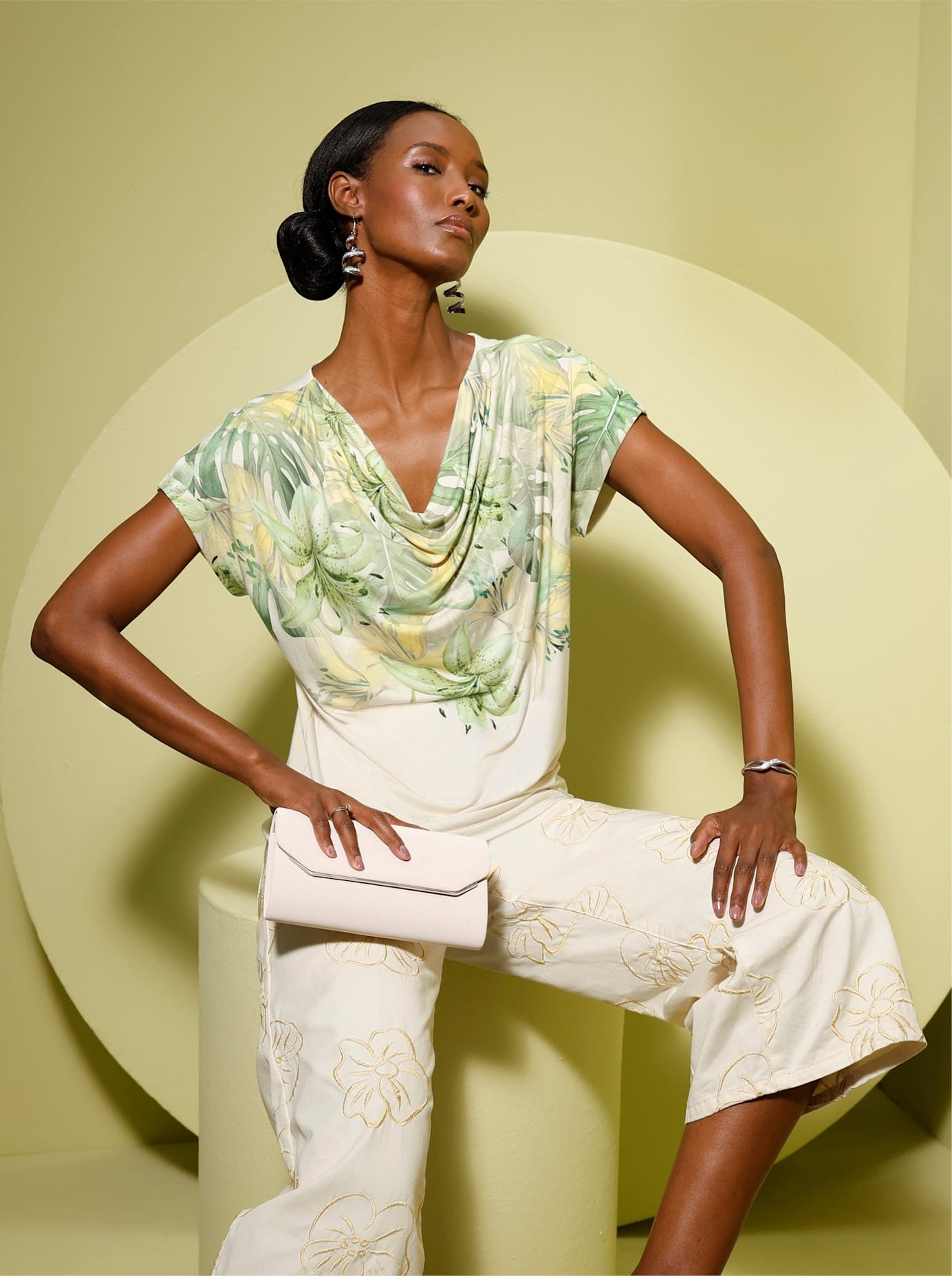 creation L Wasserfallshirt »Druck-Shirt« 1 tlg.