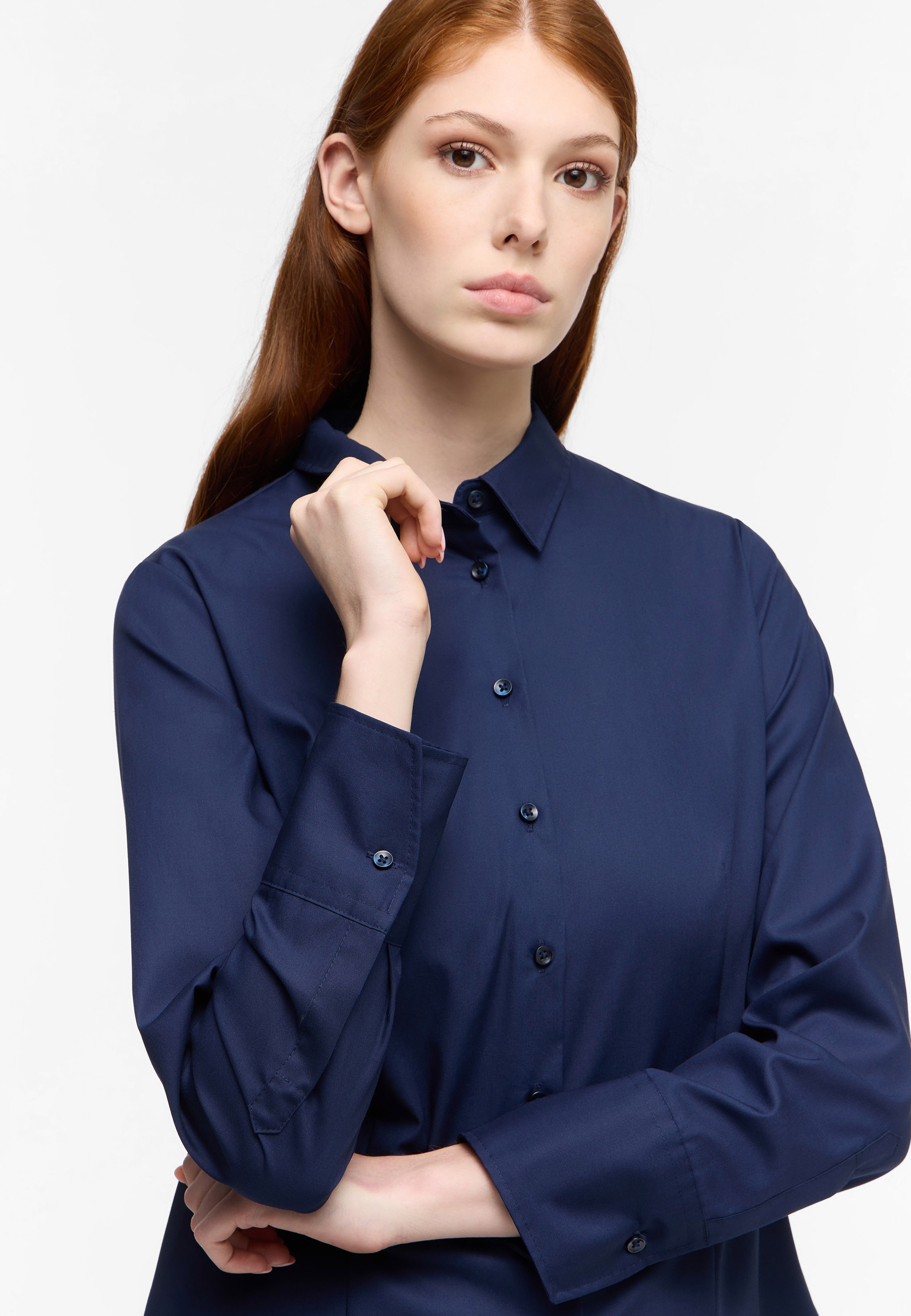 Eterna Hemdbluse »REGULAR FIT«, NON IRON (bügelfrei)