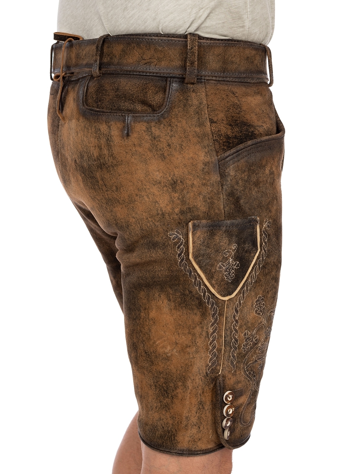 Country Maddox Lederhose »Lederhose HORN«