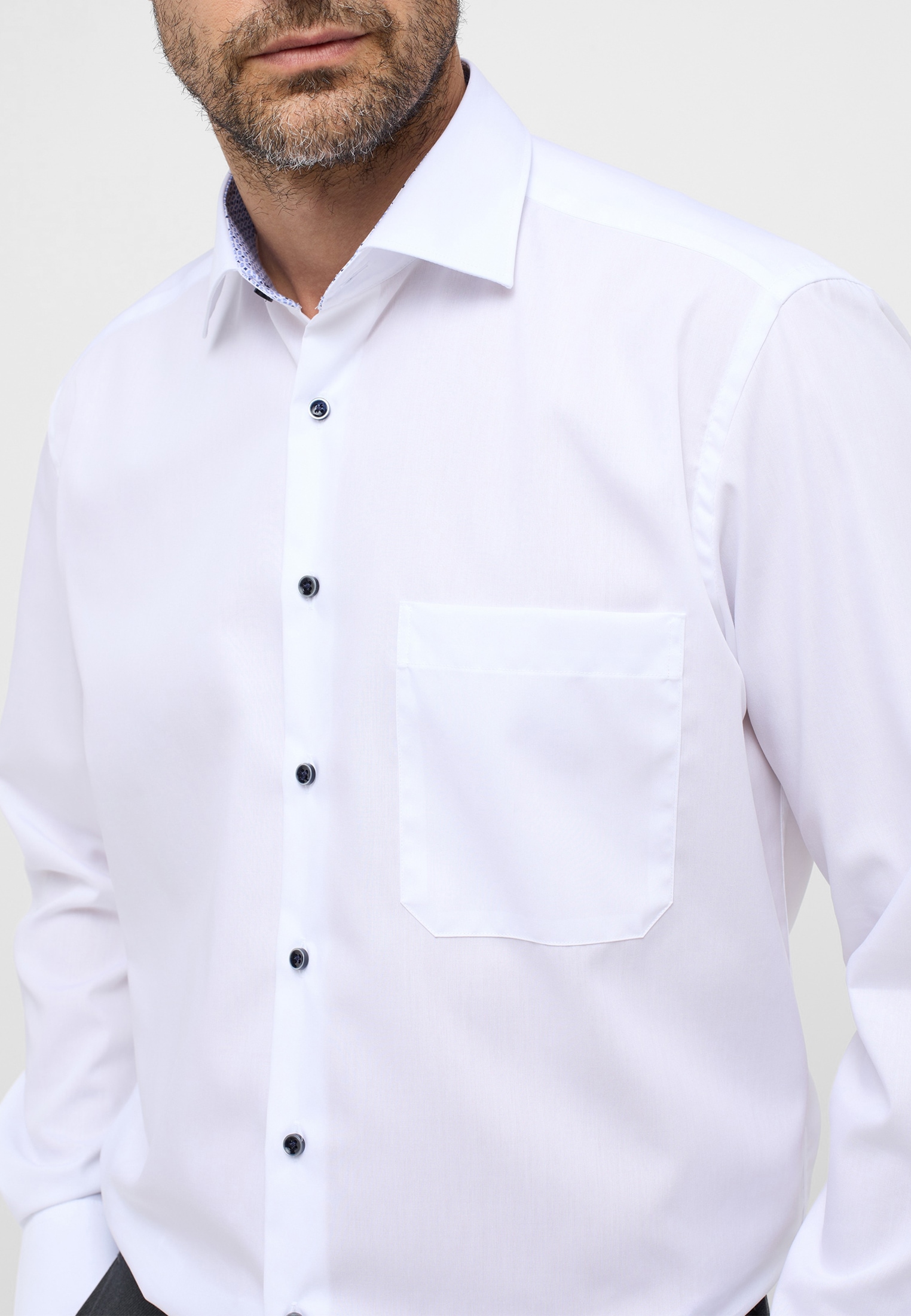 Eterna Langarmhemd »COMFORT FIT«, NON IRON (bügelfrei)