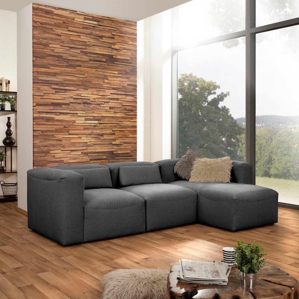 Max Winzer® Ecksofa »Lena«, (Spar-Set, 3 St.)