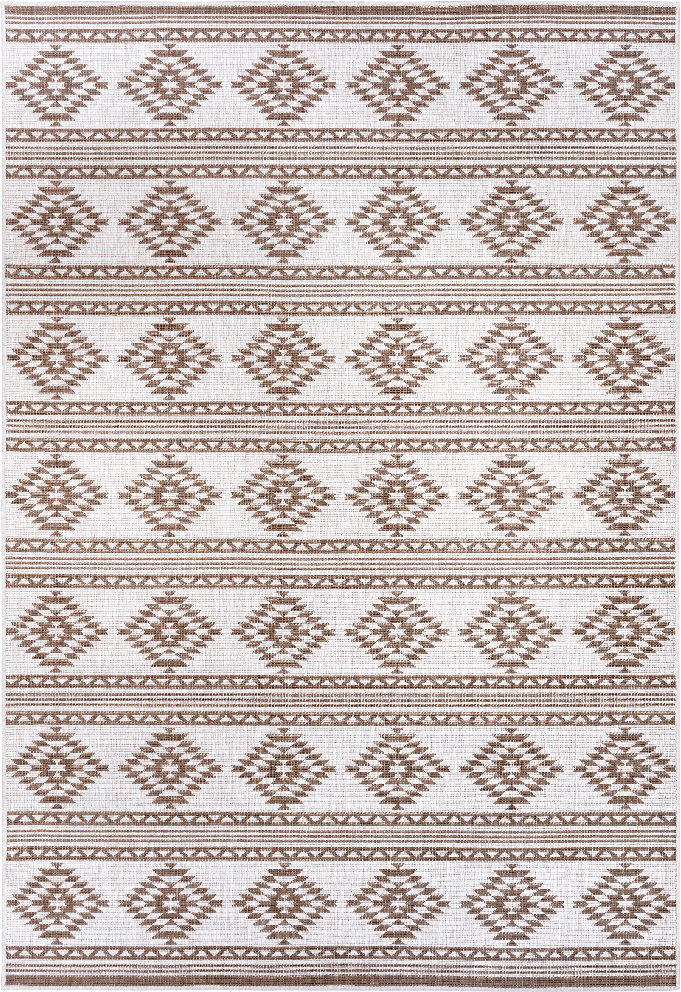 freundin Home Collection Teppich »Maple«, rechteckig, 5 mm Höhe, Flachgewebe Wendbar, Rauten Design, Pflegeleicht
