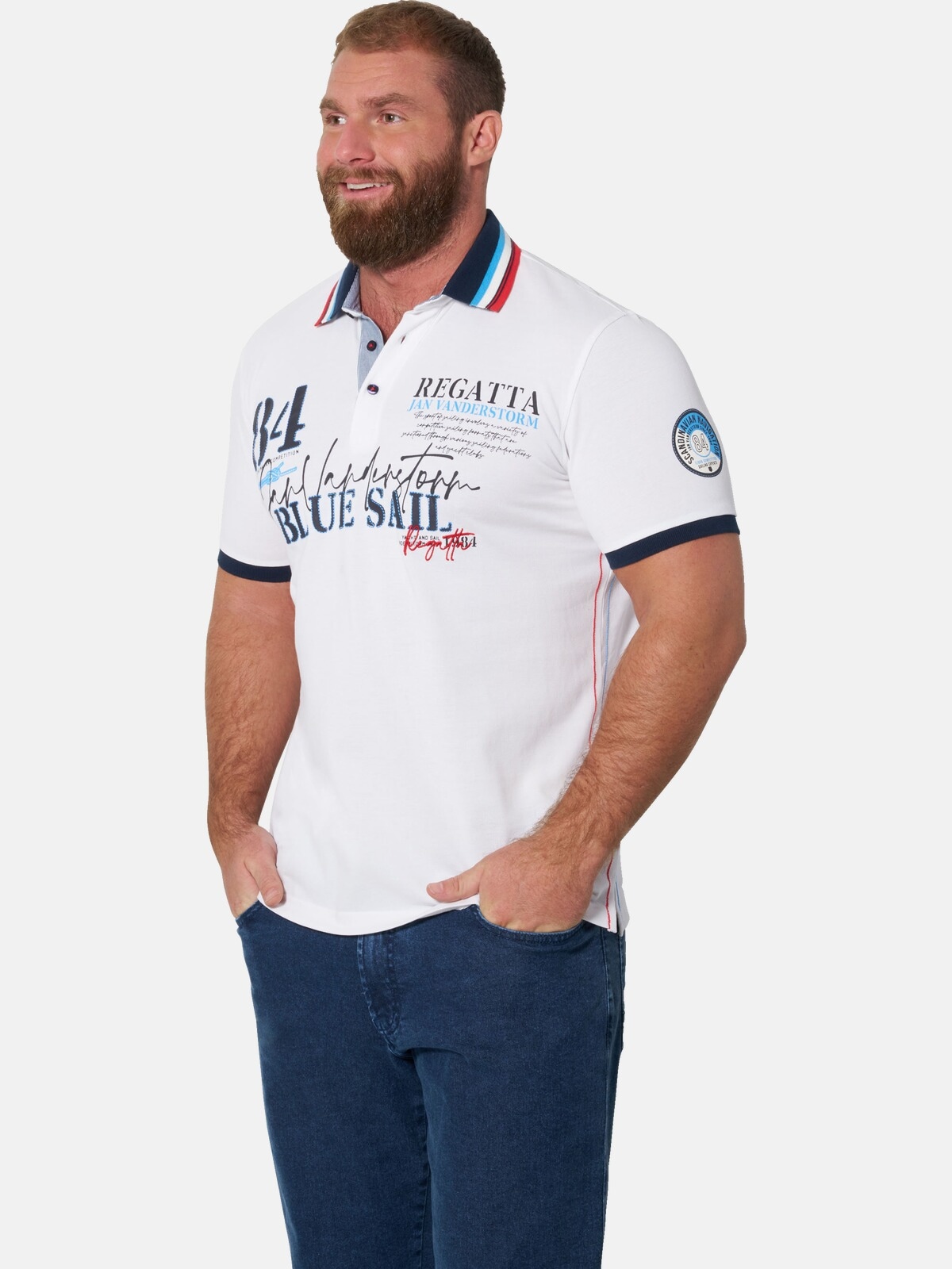 Jan Vanderstorm Poloshirt »Poloshirt ASKIL«