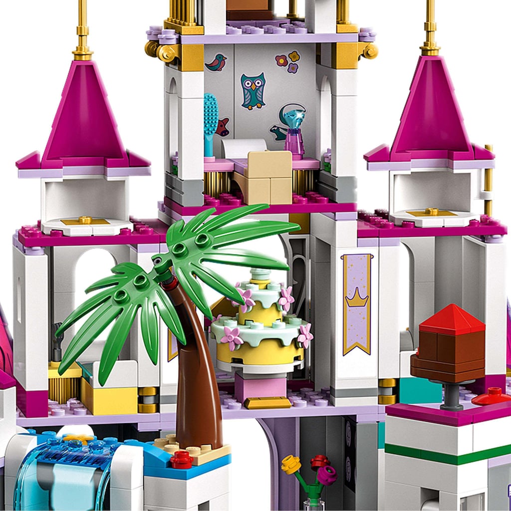 LEGO® Konstruktionsspielsteine »Ultimatives Abenteuerschloss (43205), LEGO® Disney Princess«, (698 St.)