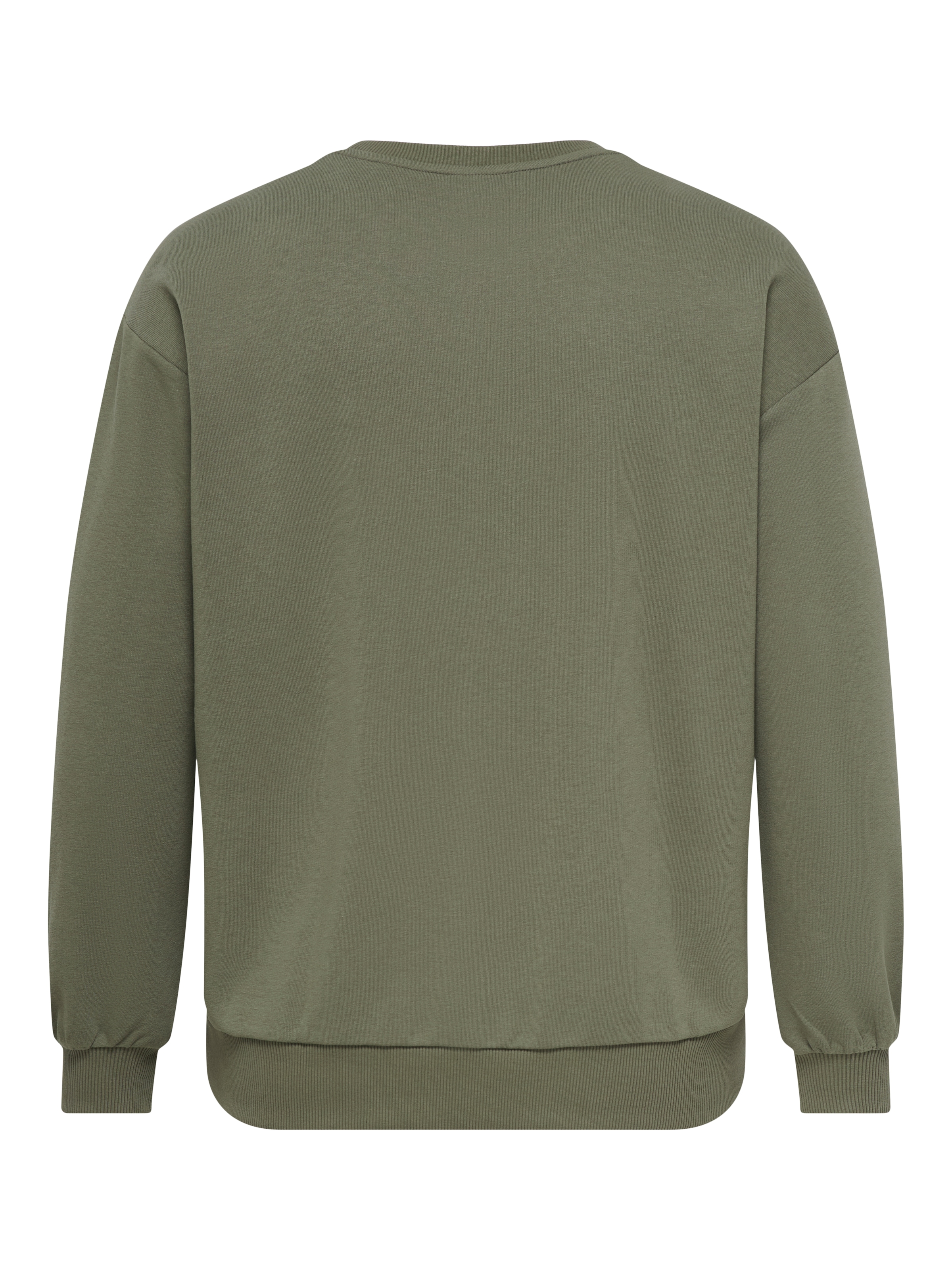 ONLY CARMAKOMA »CARAMELIA LS O-NECK SWEAT JRS«, Baumwollmischung, regular fit
