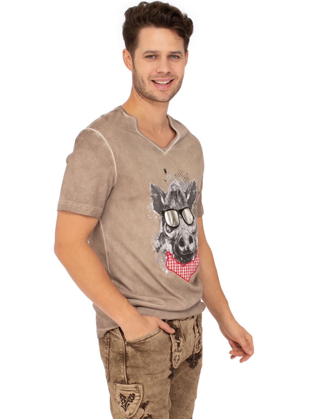 Almgwand T-Shirt »T-Shirt OBERBRUNNALM«