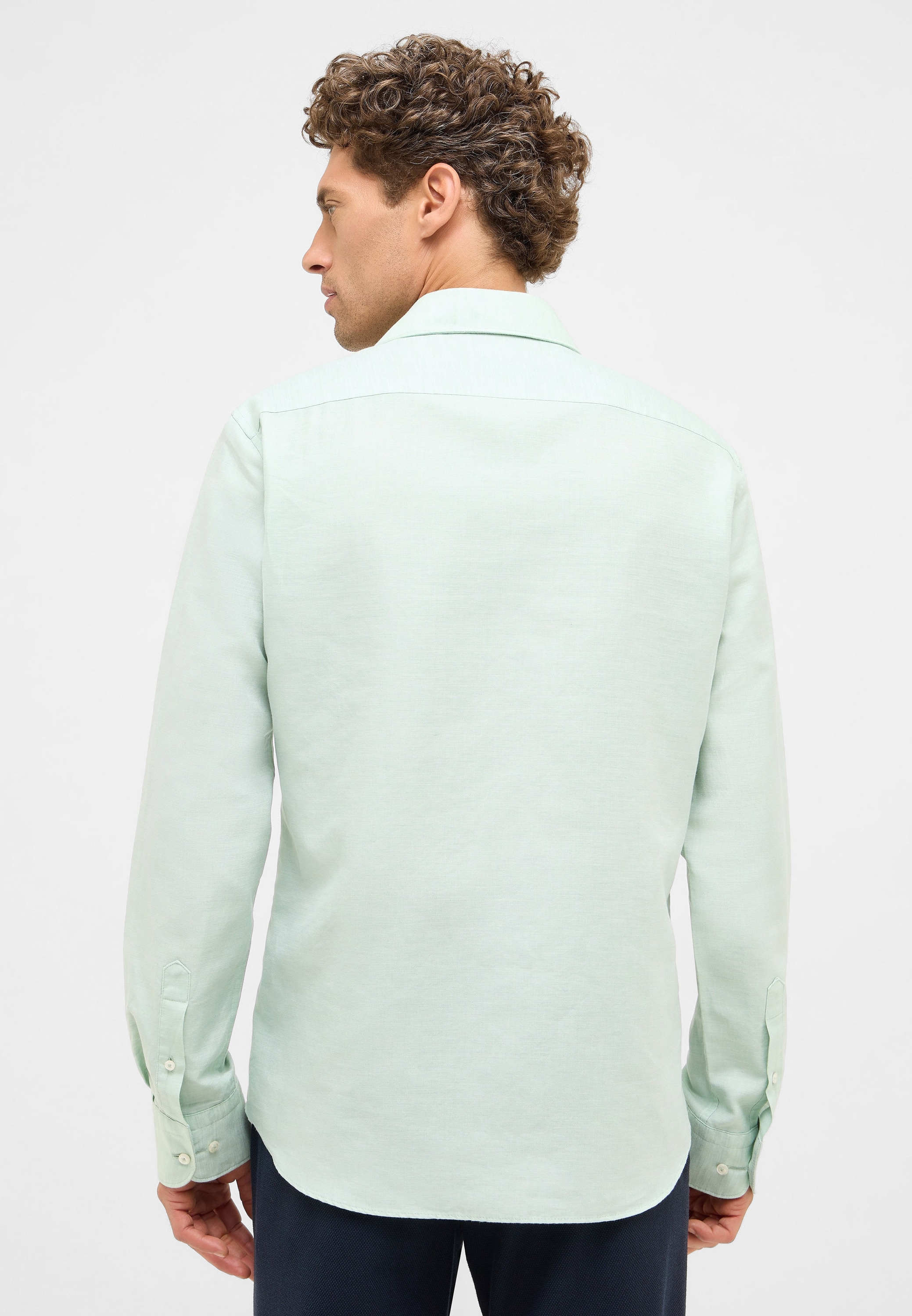 Eterna Langarmhemd »SLIM FIT«, EASY IRON (bügelleicht)