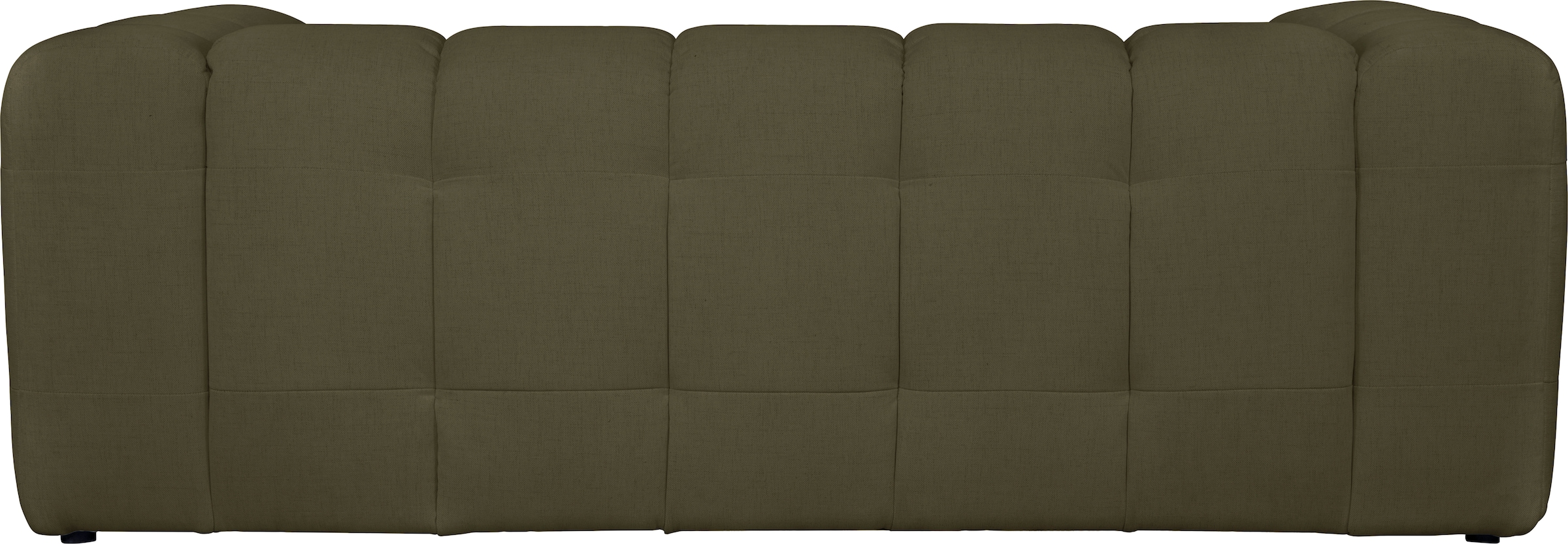 LeGer Home by Lena Gercke 3-Sitzer »TALISHA Designersofa, moderne Steppung, Maße B/T/H: 229/110/75 cm«, moderne Steppung, hoher Sitzkomfort