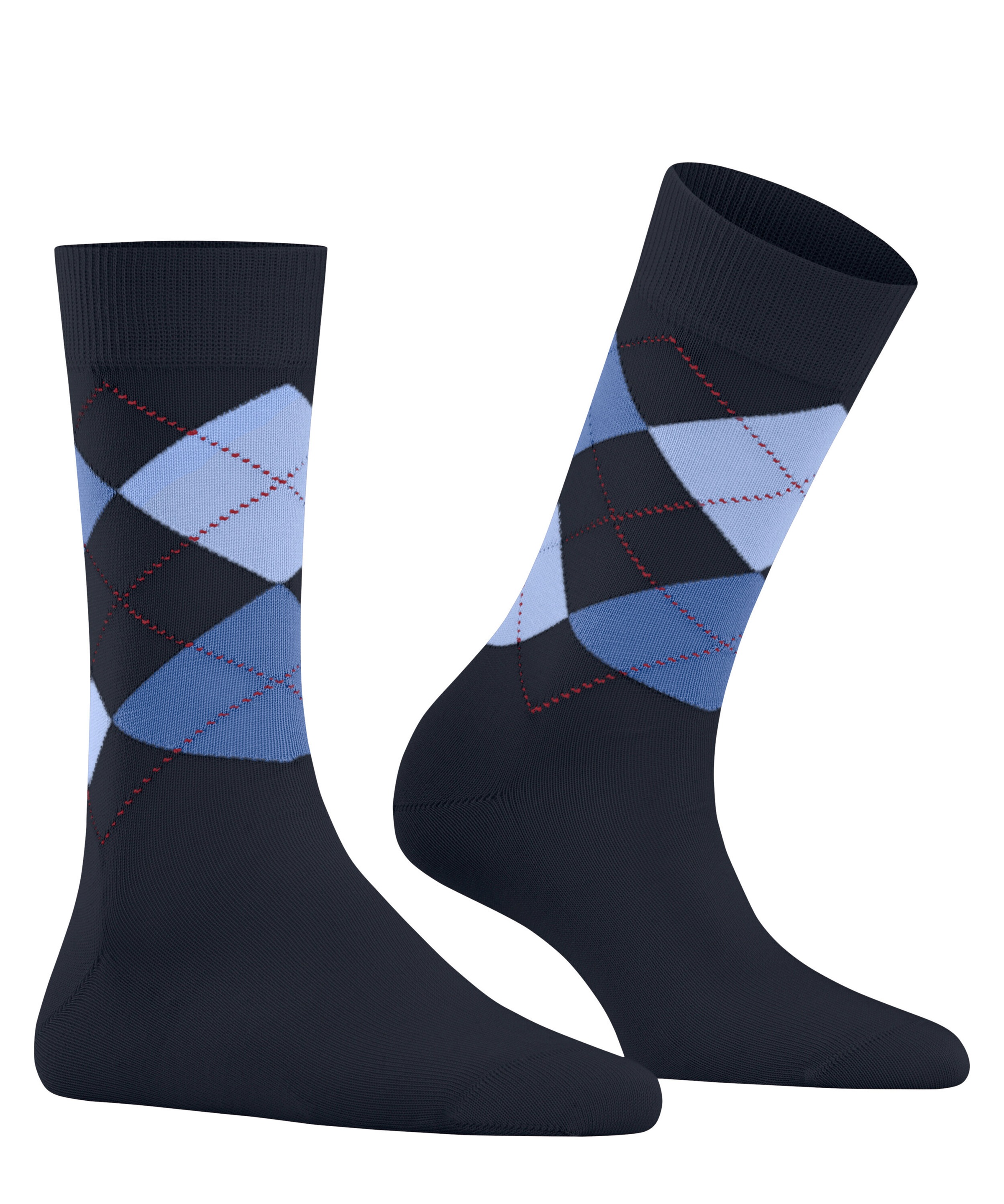 Burlington Socken »Covent Garden« Einheitsgröße 36-41,  Argyle-Muster, Burlington-Clip