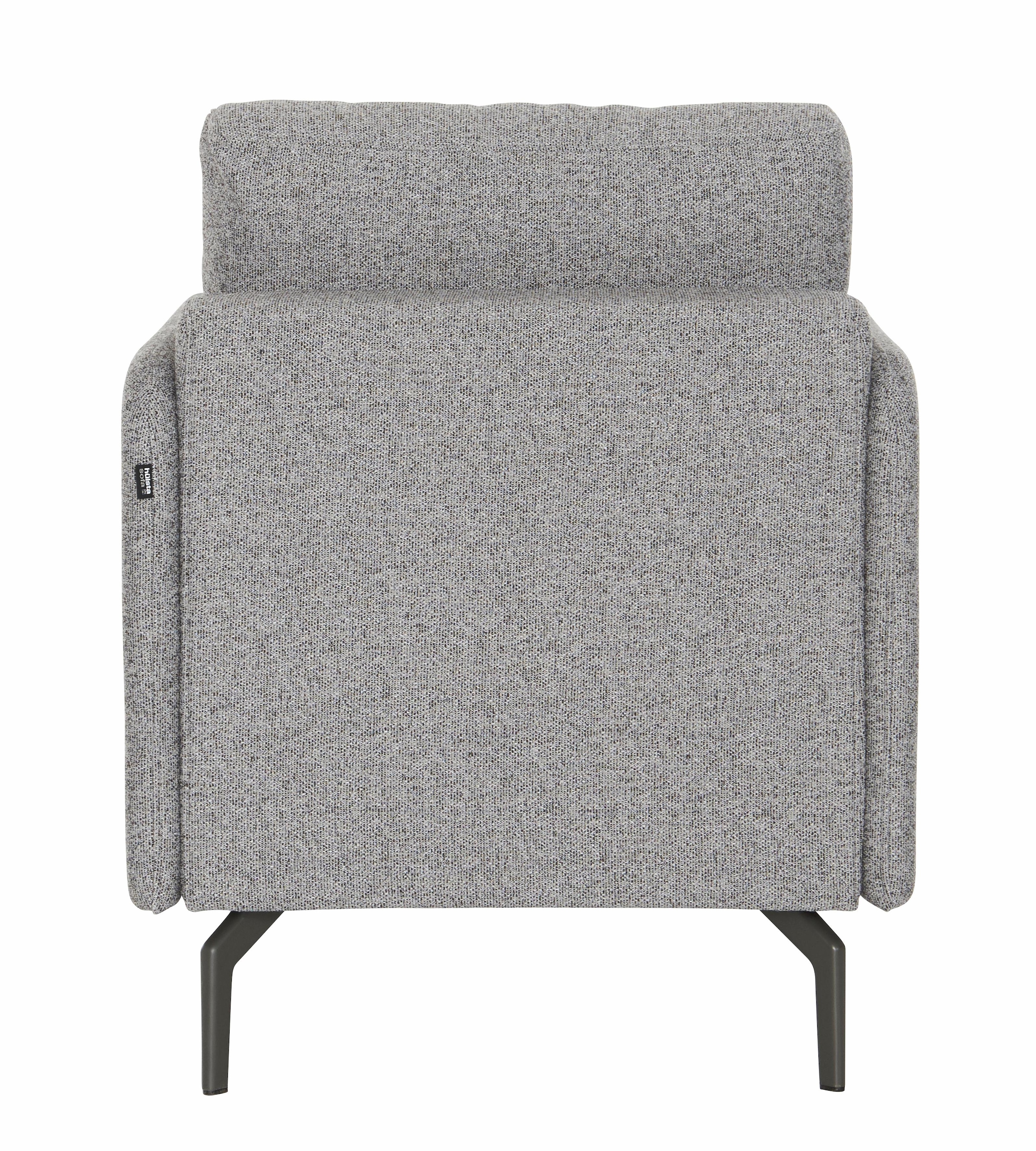 Creation BY ROLF BENZ Sessel »CR.450, Designsessel, Loungesessel« Armlehne sehr schmal, Breite 70 cm, Alugussfuß Umbragrau