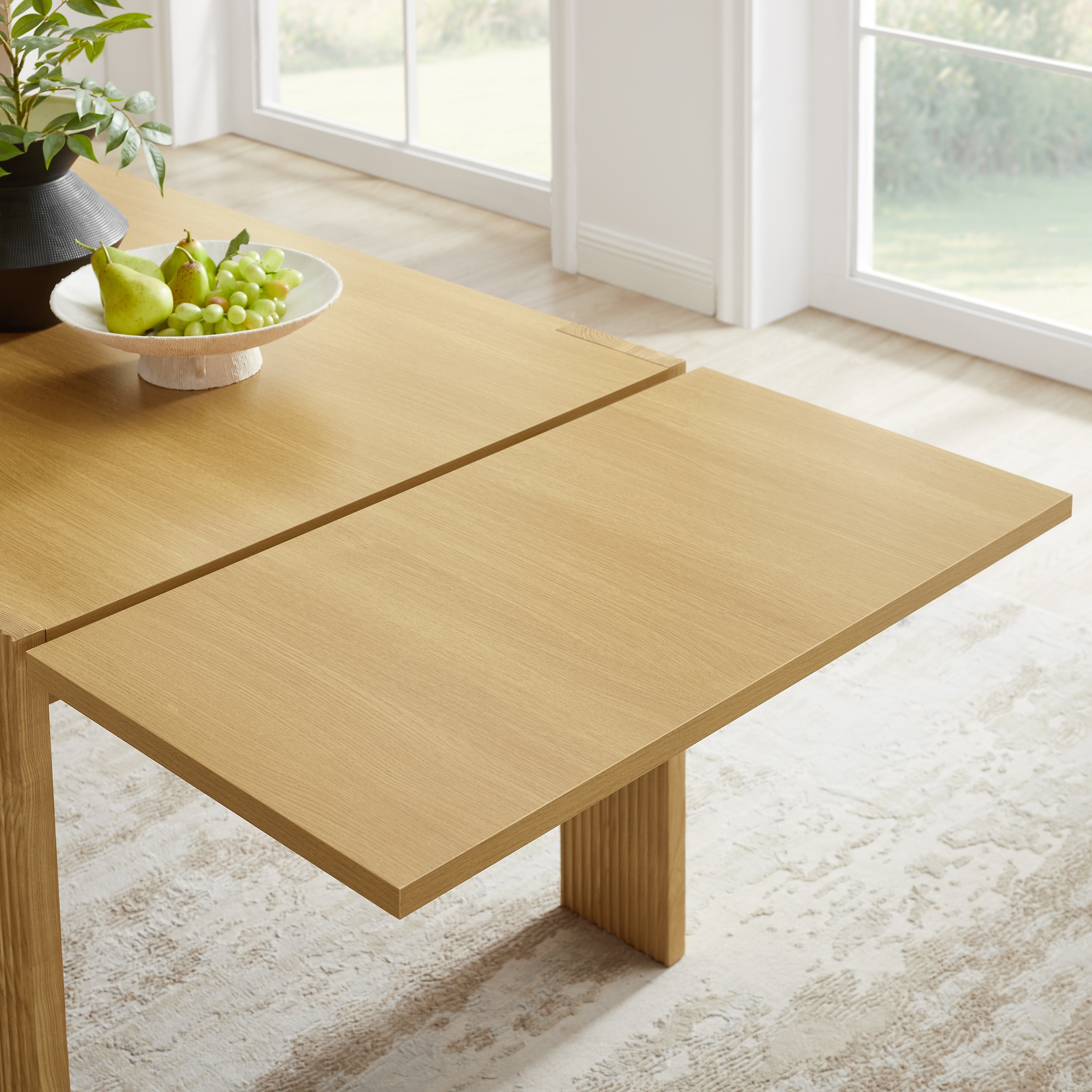 OTTO home Esstisch »Peregrin, verlängerbar von 180 - 270 cm« Melaminoberfläche, robustes Eschenholzgestell, Verlängerungsfunktion