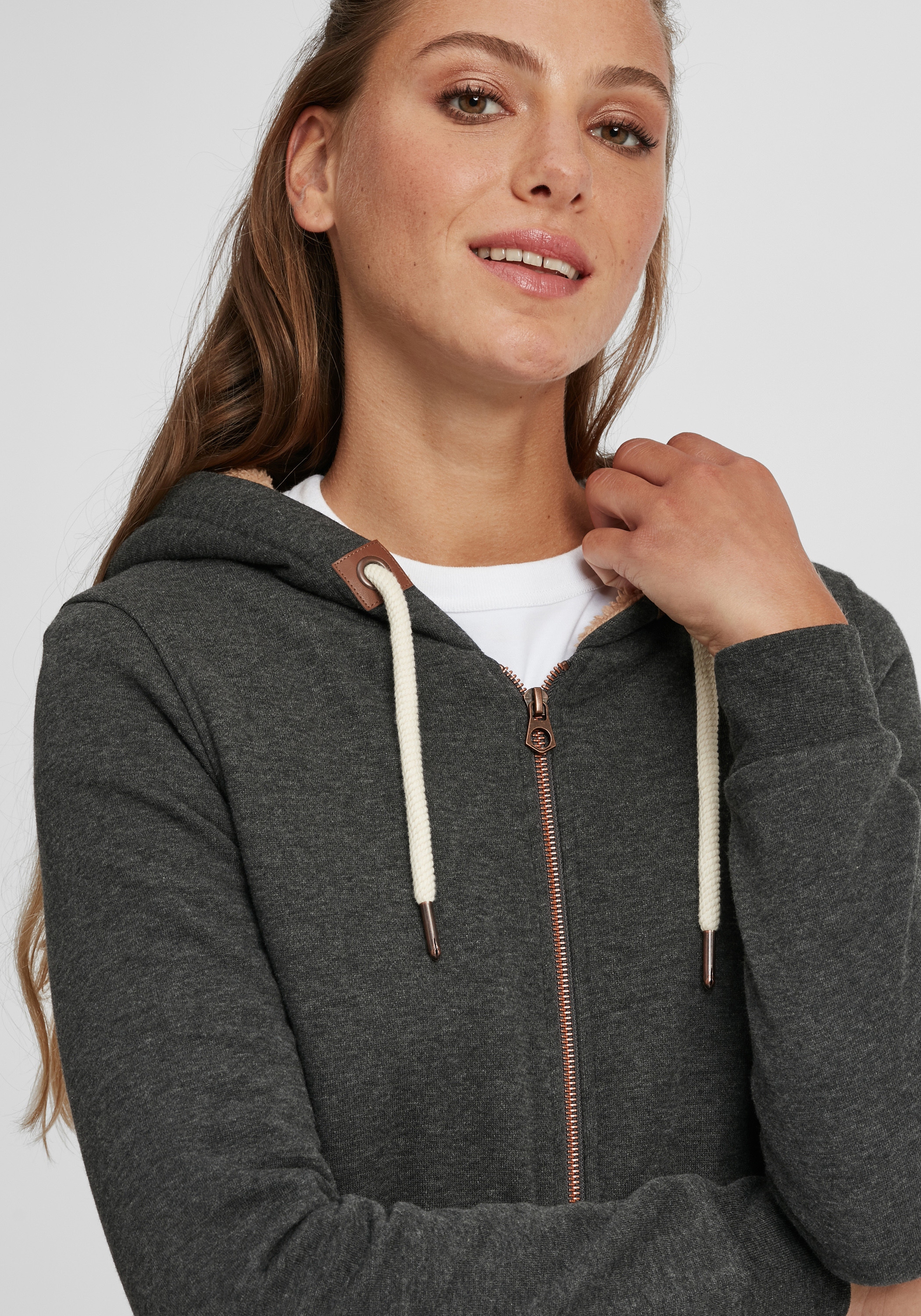 OXMO Sweatjacke »Sweatjacke OXVicky«