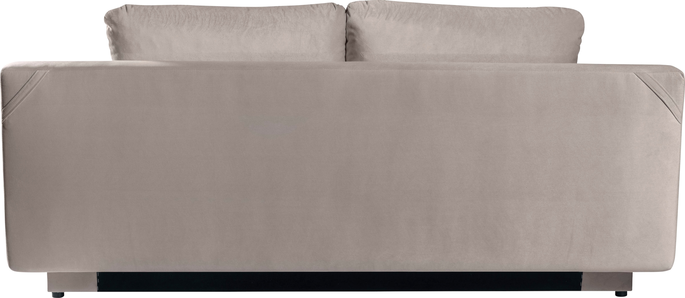 WERK2 Schlafsofa »Rosso 200 cm breit, Federkern, Bettkasten, Bettfunktion« Cord, Schlaffunktion, Bettkasten