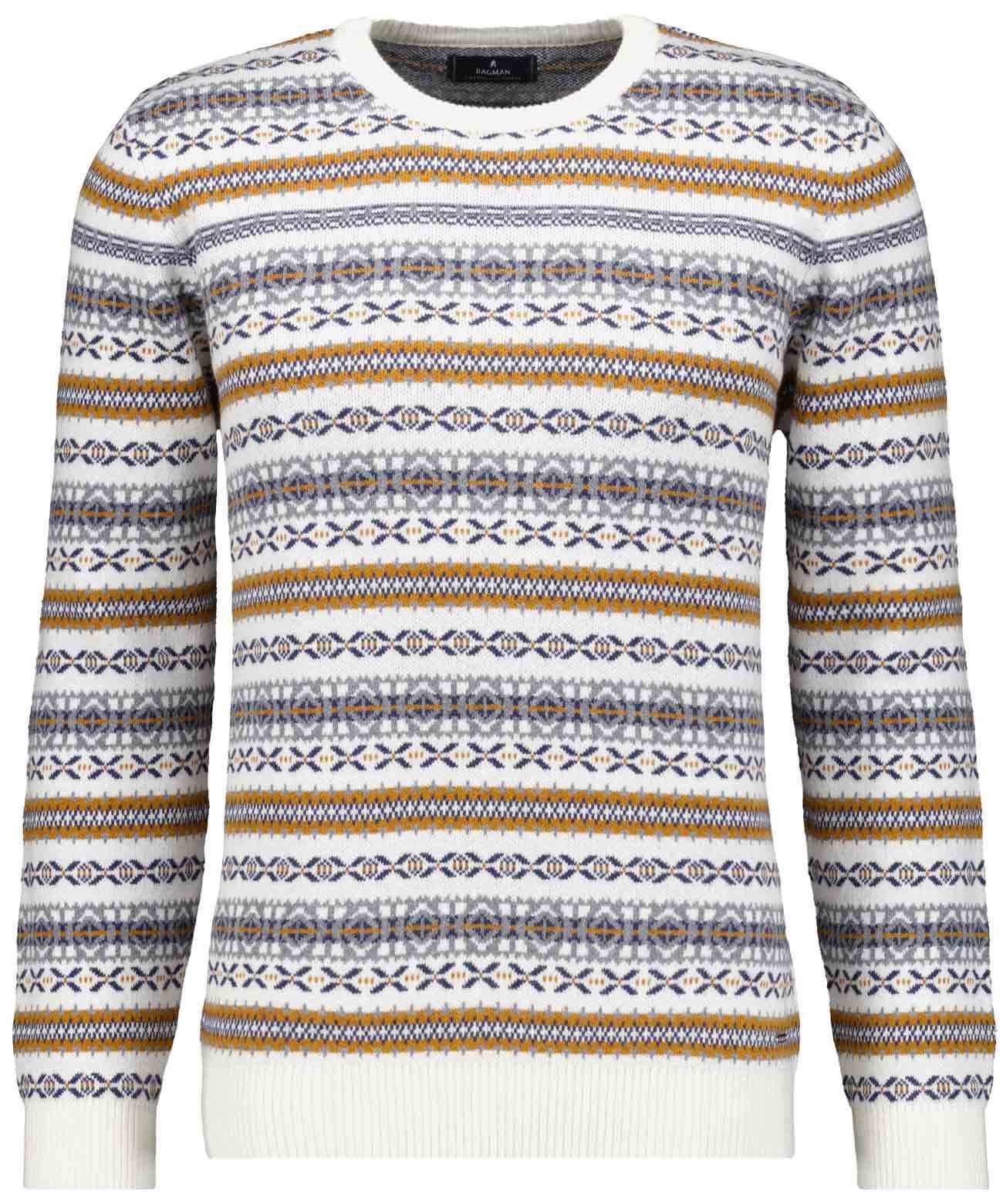 RAGMAN Rundhalspullover