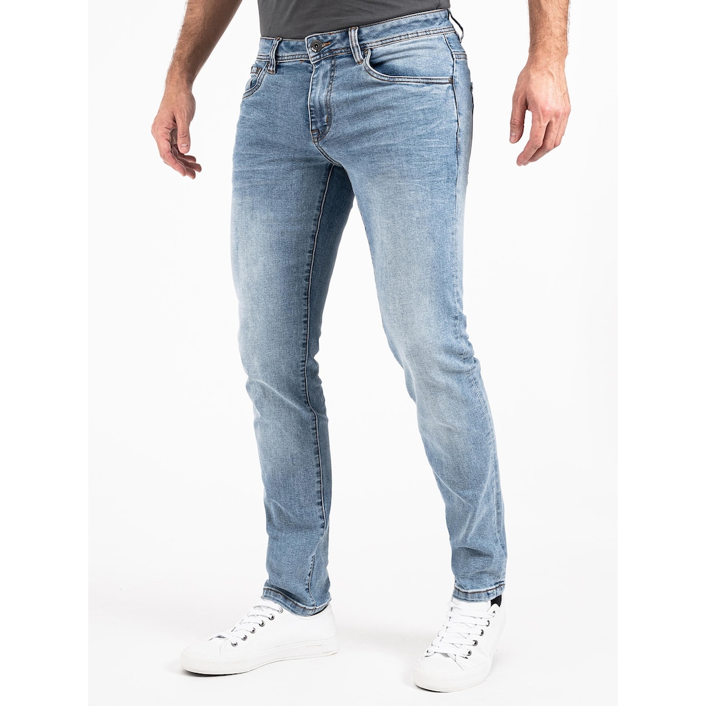 PEAK TIME Outdoorhose »Slim-fit-Jeans Mailand«