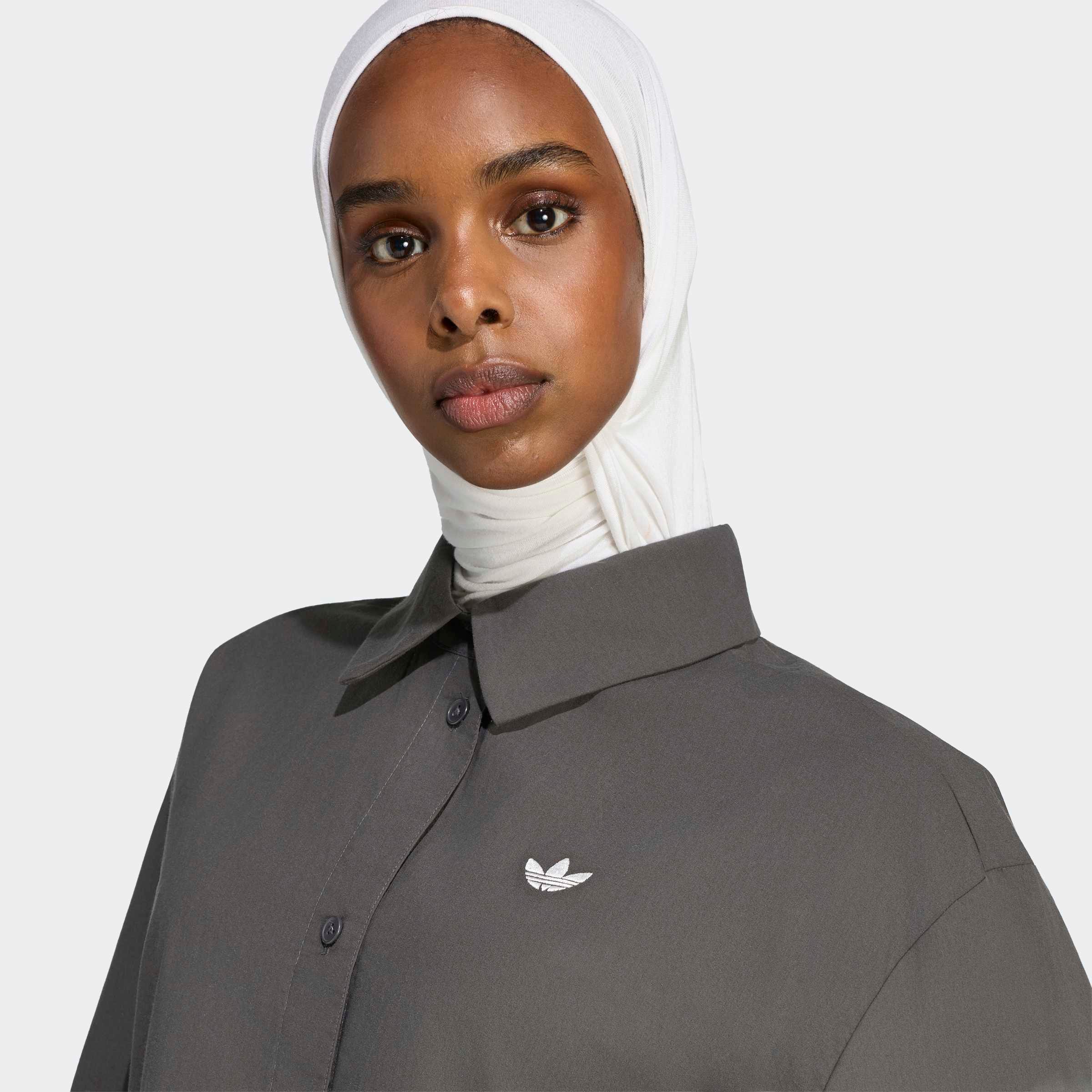 adidas Originals Langarmshirt »3-STREIFEN HEMD« lockere Passform, Langarm, sportlich, für Sportmode und Streetwear