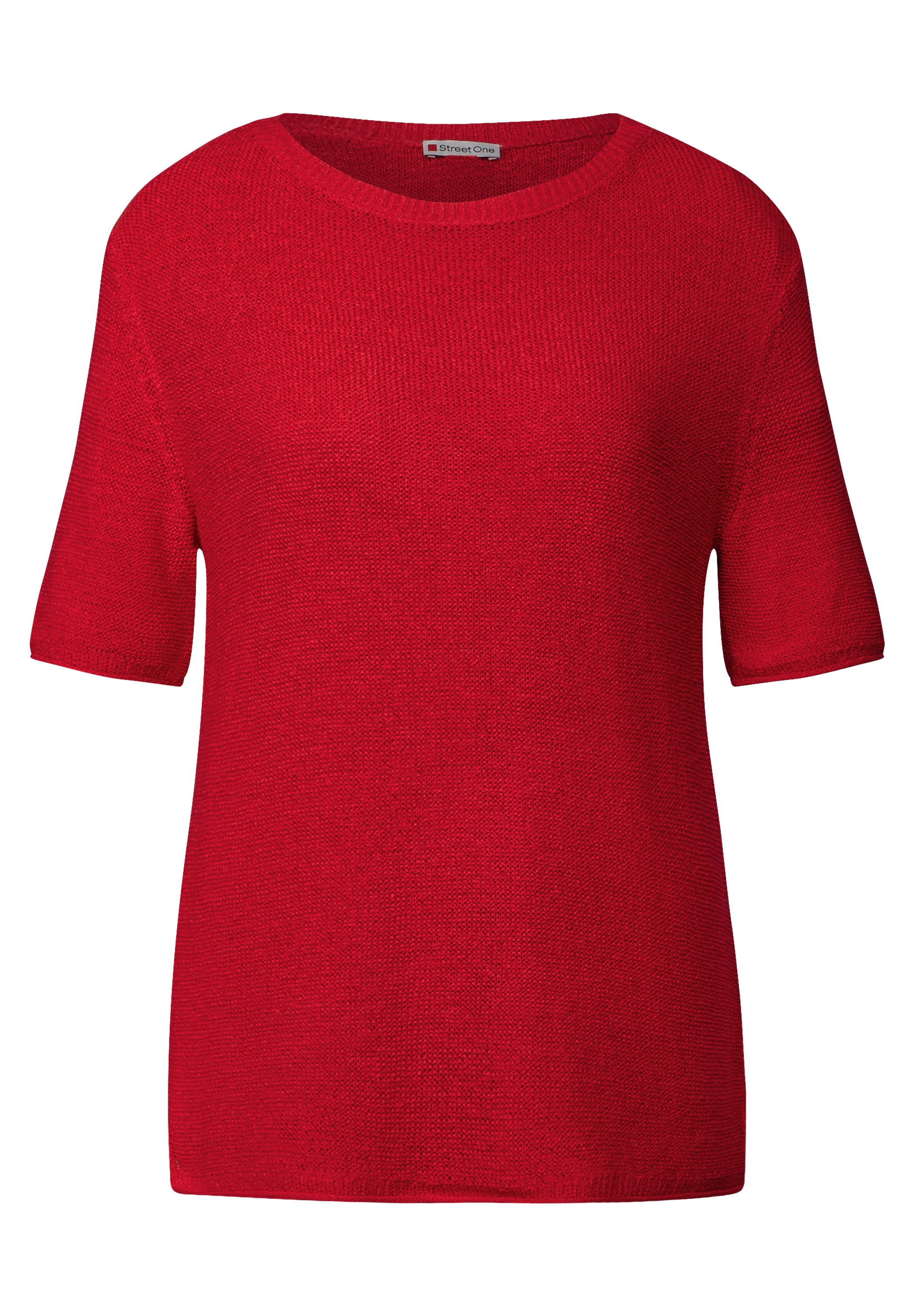 STREET ONE Strickpullover, mit seitlichen Schlitzen
